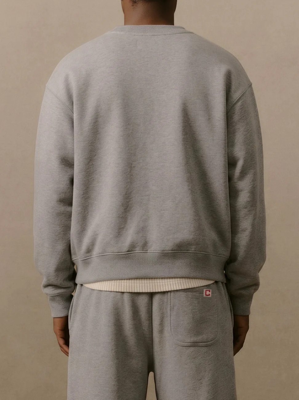 American Classic Crewneck (Heather Grey) - Image 3