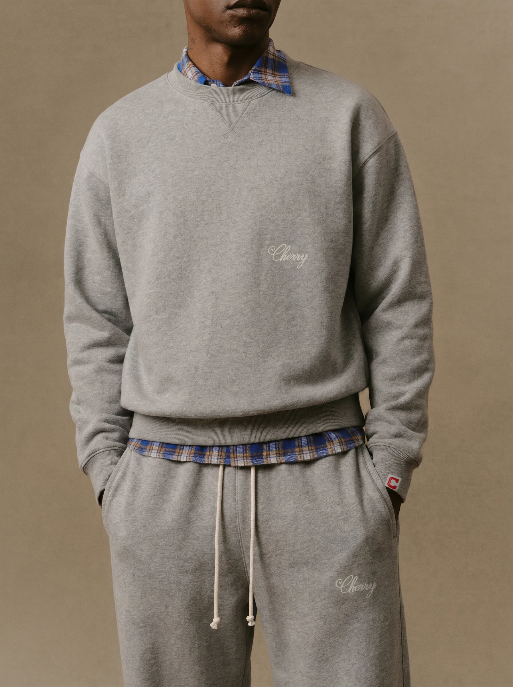 American Classic Crewneck (Heather Grey) - Image 7