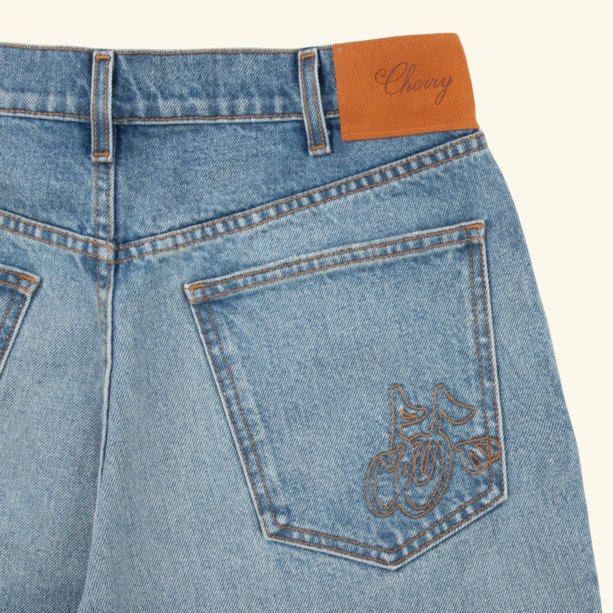 5 Pocket Denim Jorts - Image 3