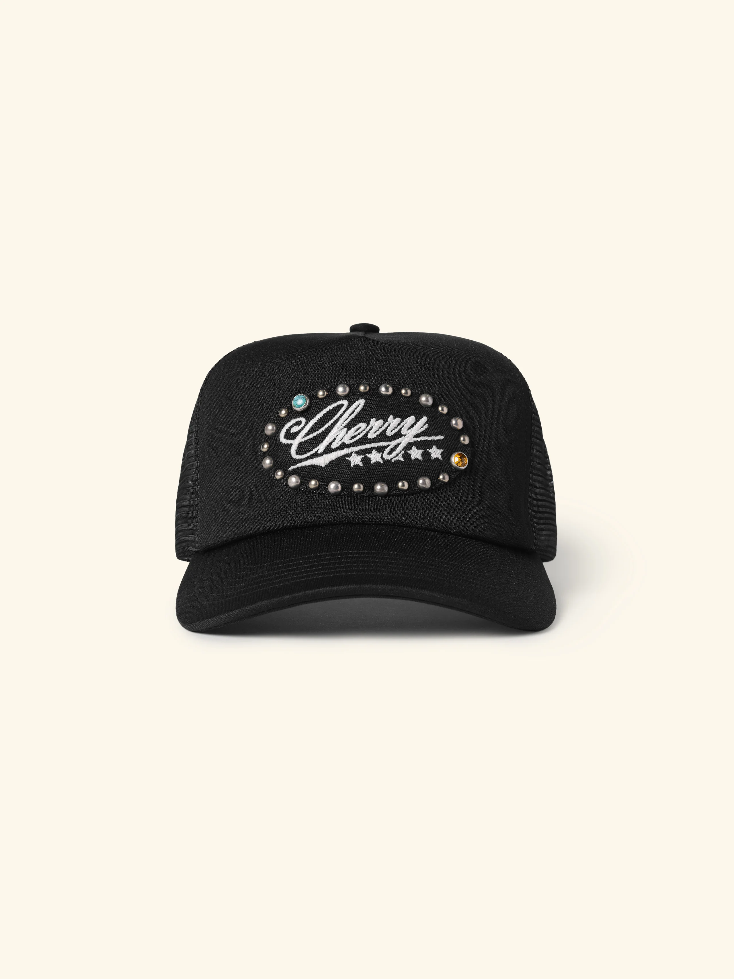 5 Star Studded Trucker (Black)