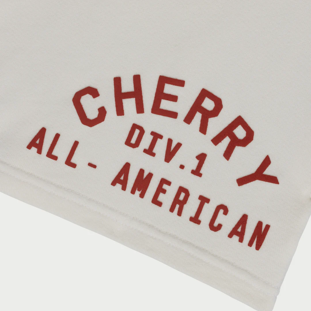 All American Midweight Sweatshorts (Cream) - Image 3