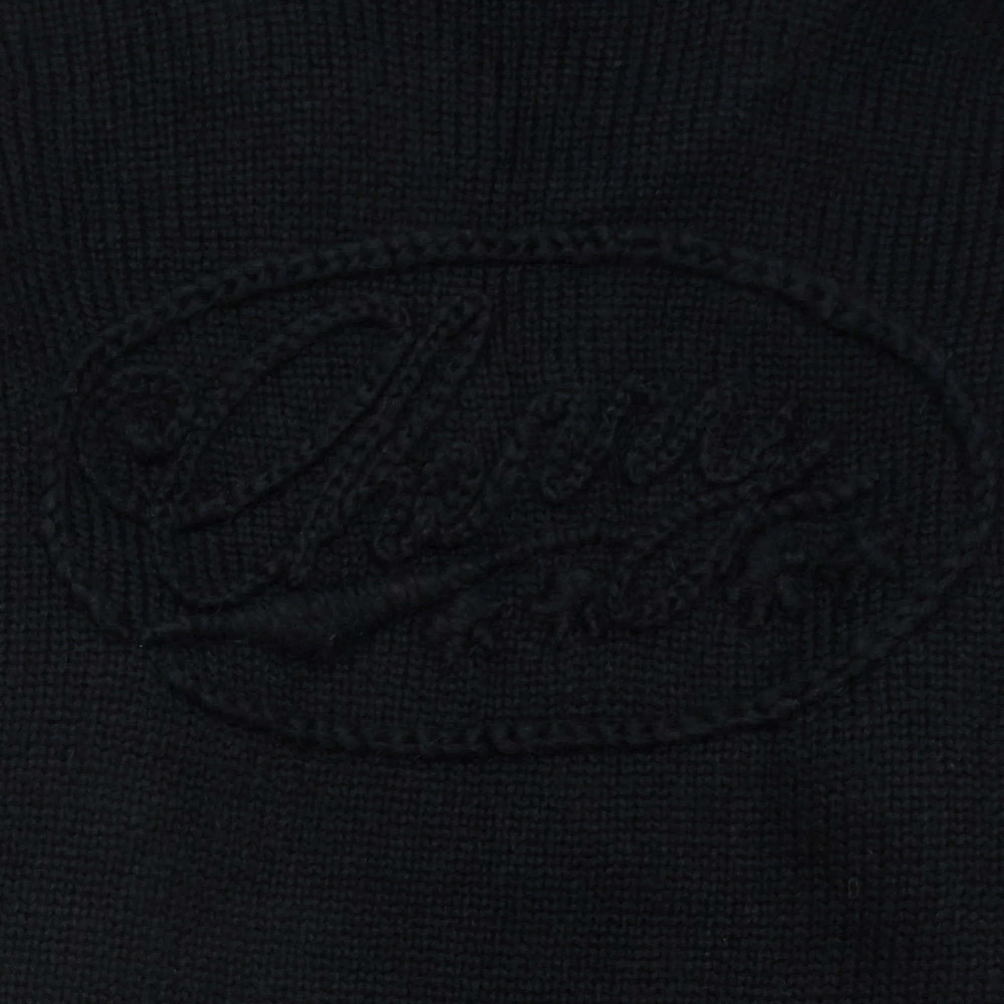 Alpaca Knit Henley (Black) - Image 5