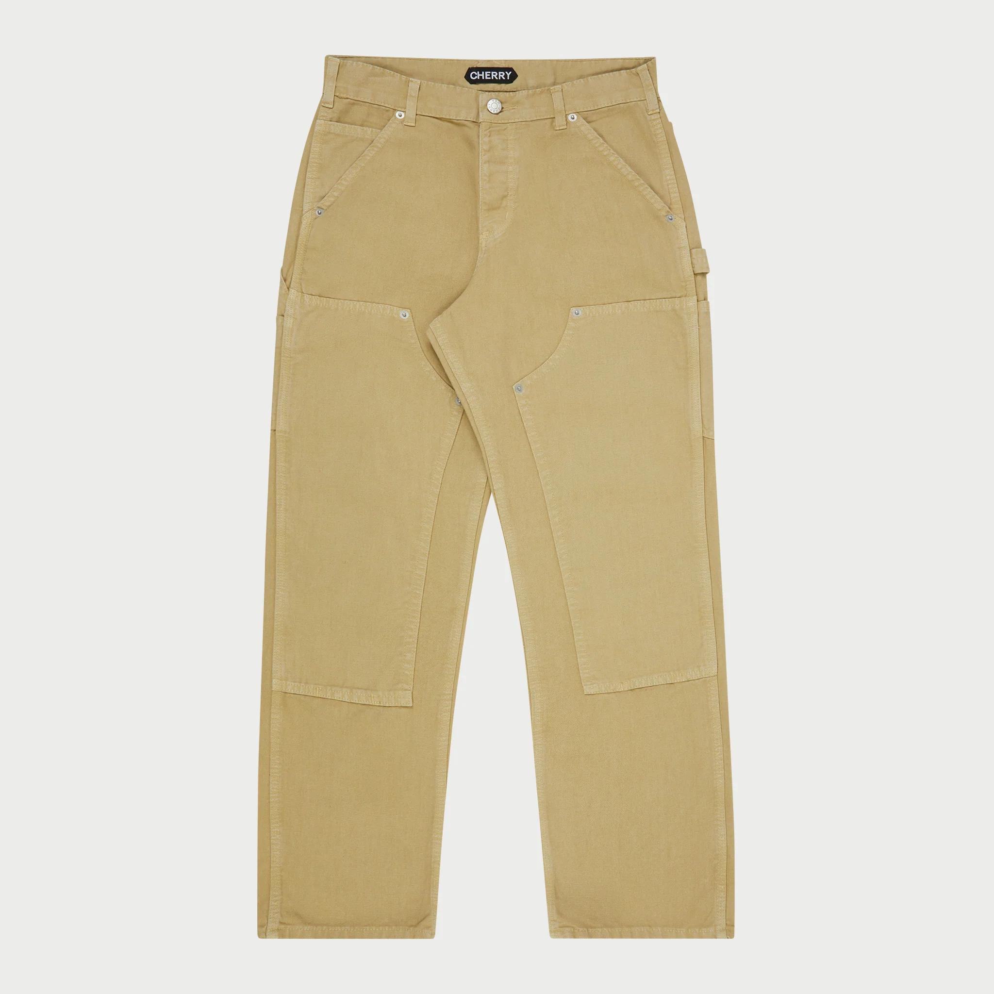 Classic Canvas Double Knee (Tan)