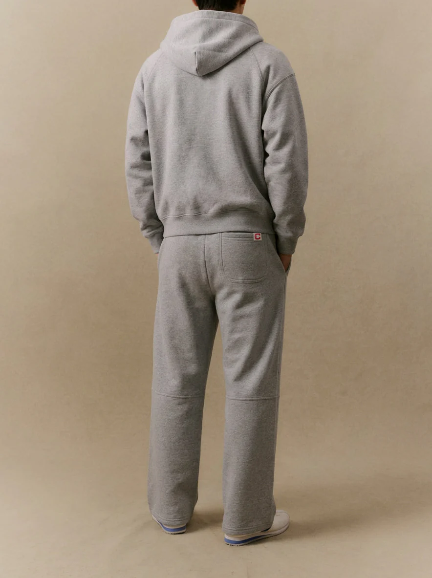 American Classic Parachute Sweatpants (Heather Grey) - Image 3