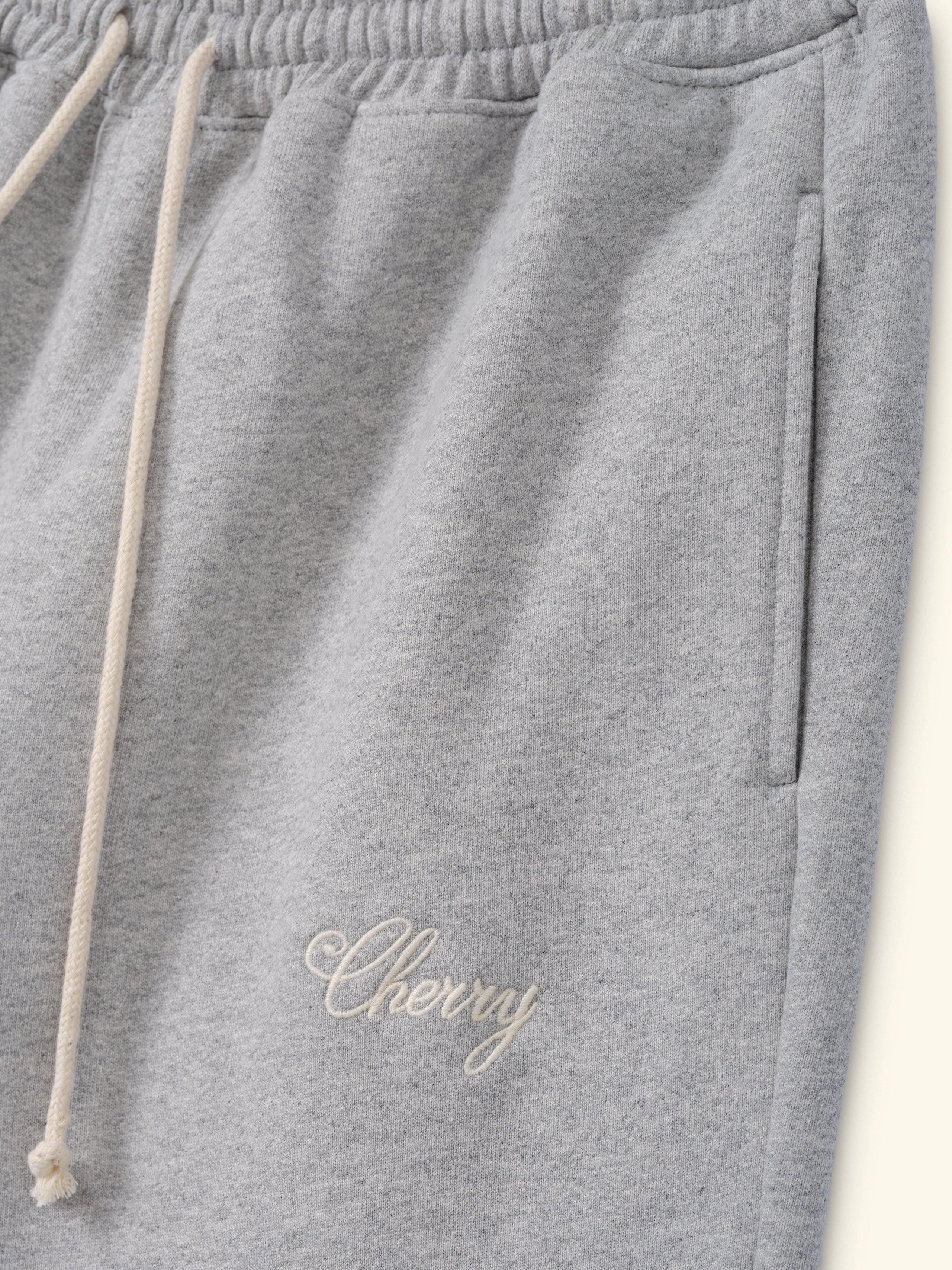 American Classic Parachute Sweatpants (Heather Grey) - Image 4