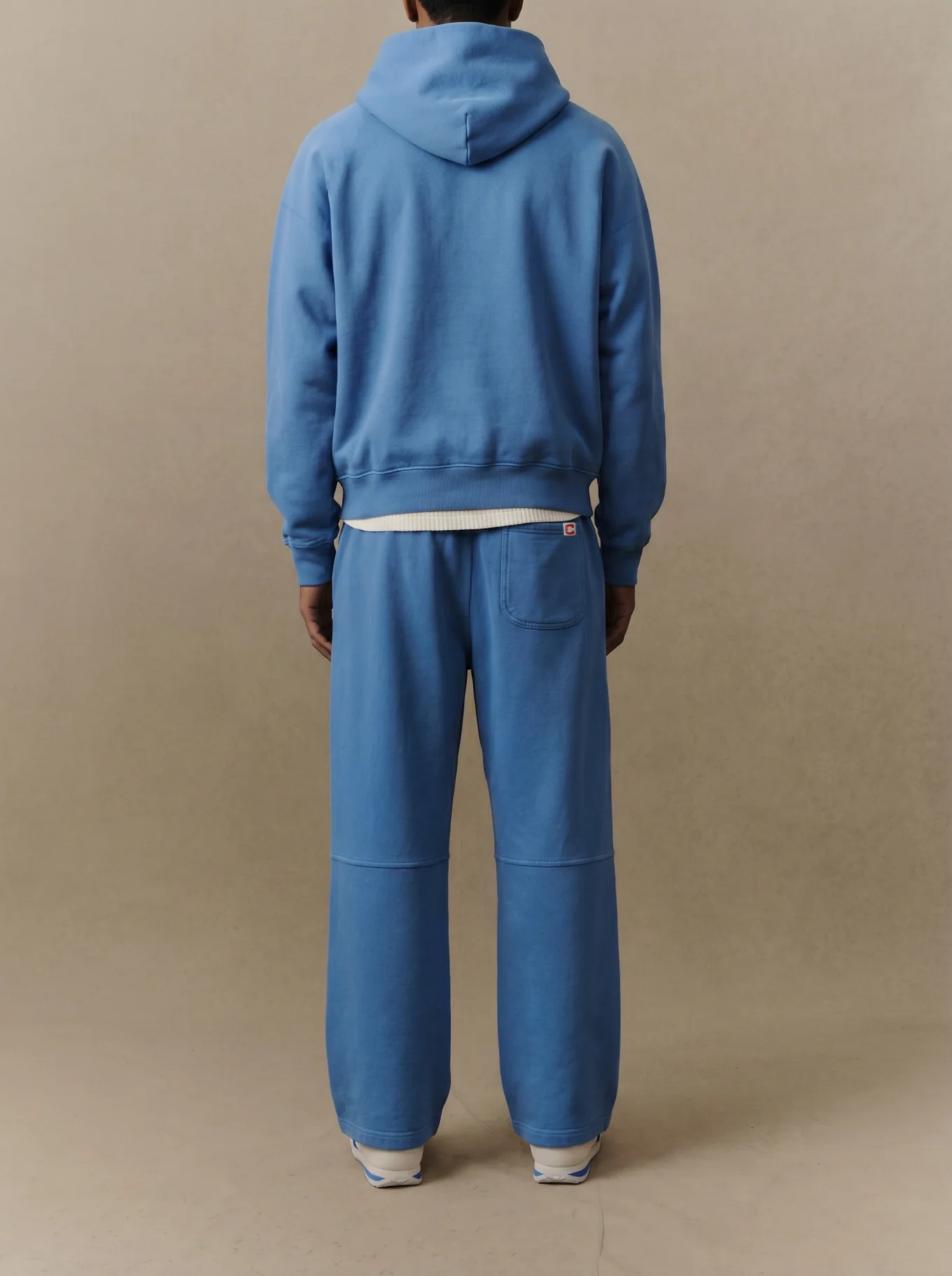American Classic Parachute Sweatpants (Steel Blue) - Image 3
