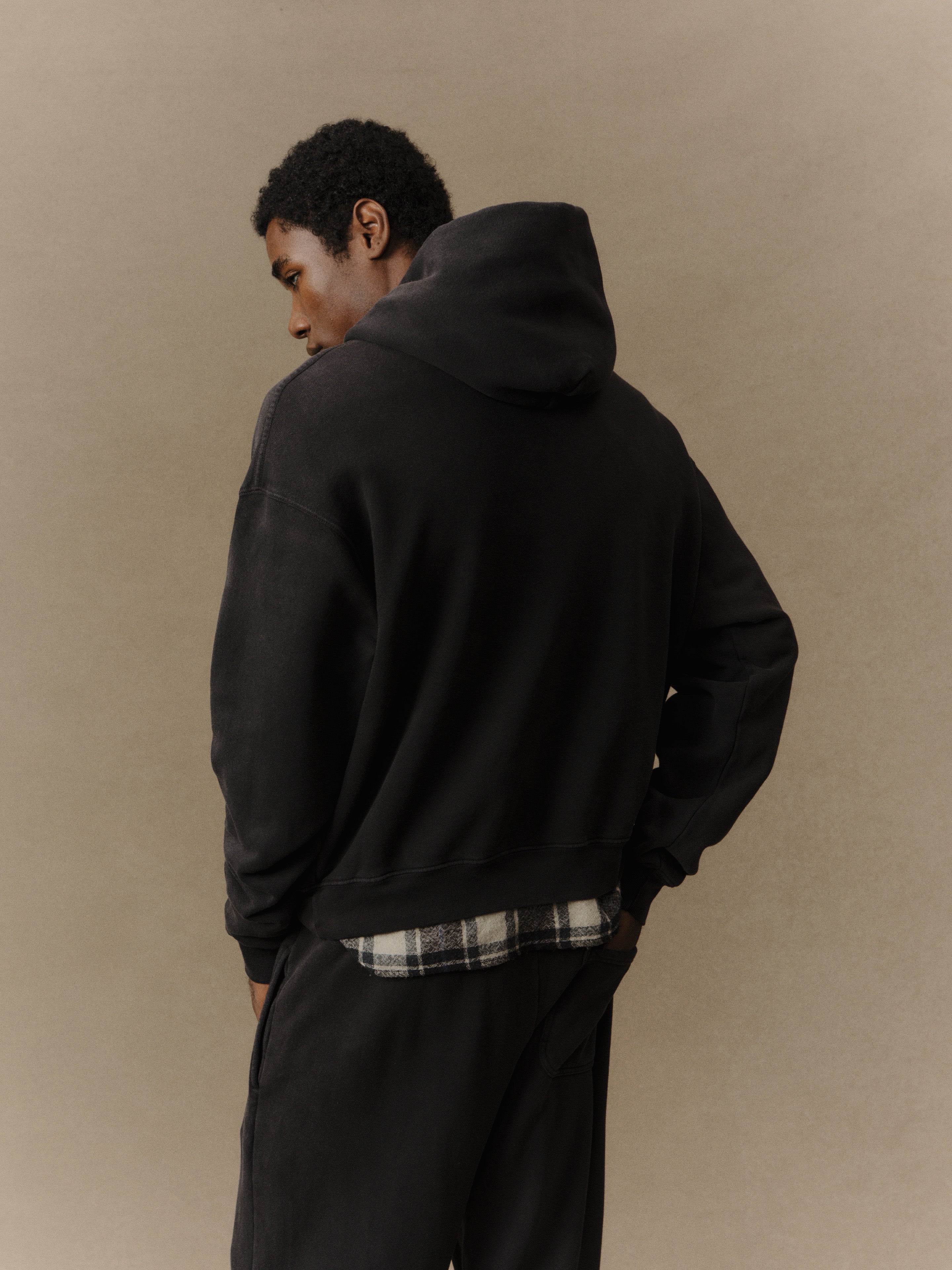 American Classic Pullover Hoodie (Vintage Black) - Image 3