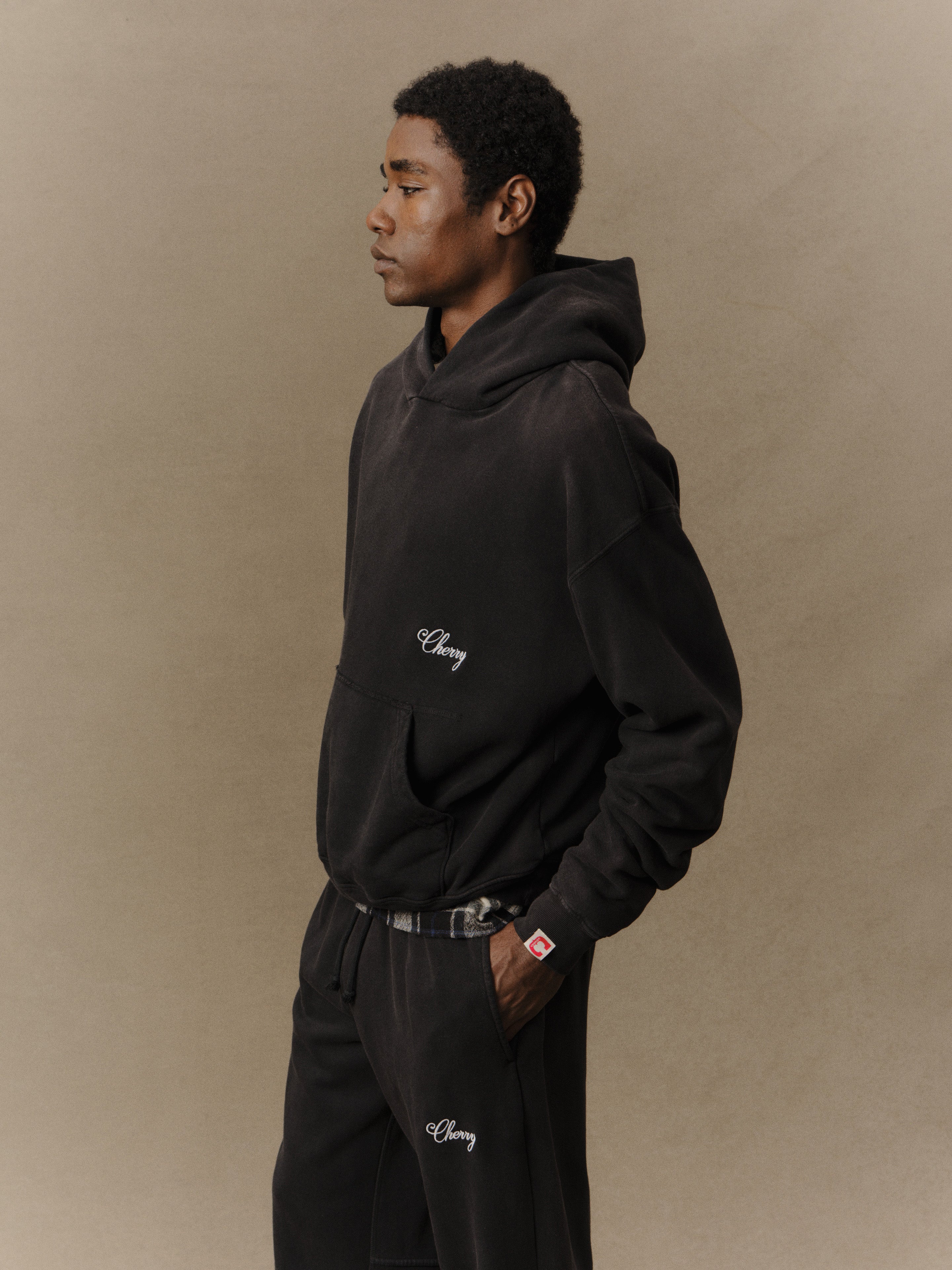 American Classic Pullover Hoodie (Vintage Black) - Image 4