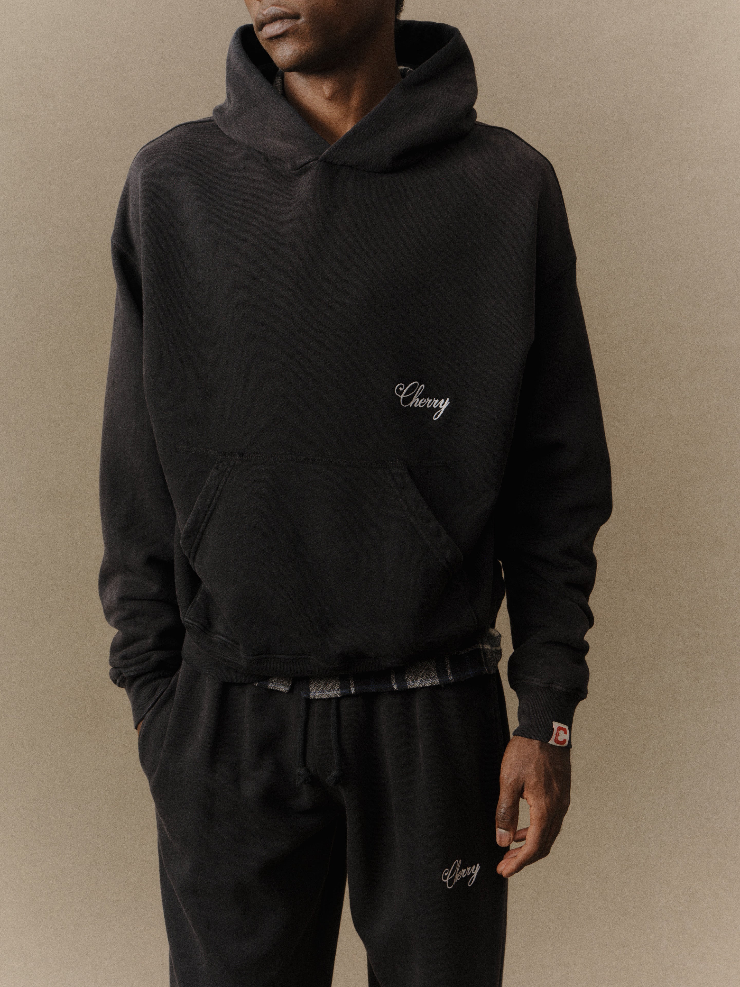 American Classic Pullover Hoodie (Vintage Black) - Image 5