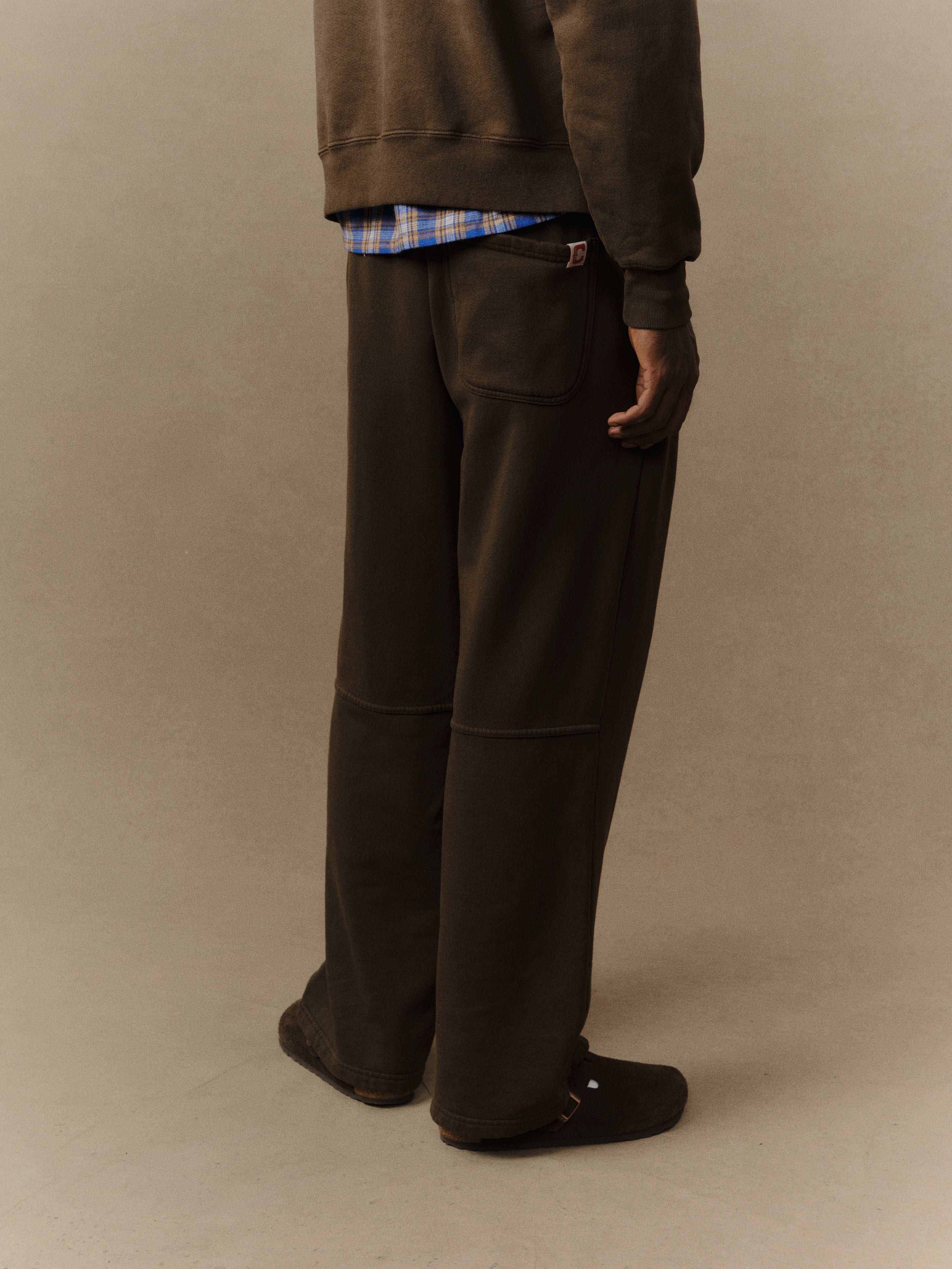 American Classic Sweatpants (Chocolate) - Image 3