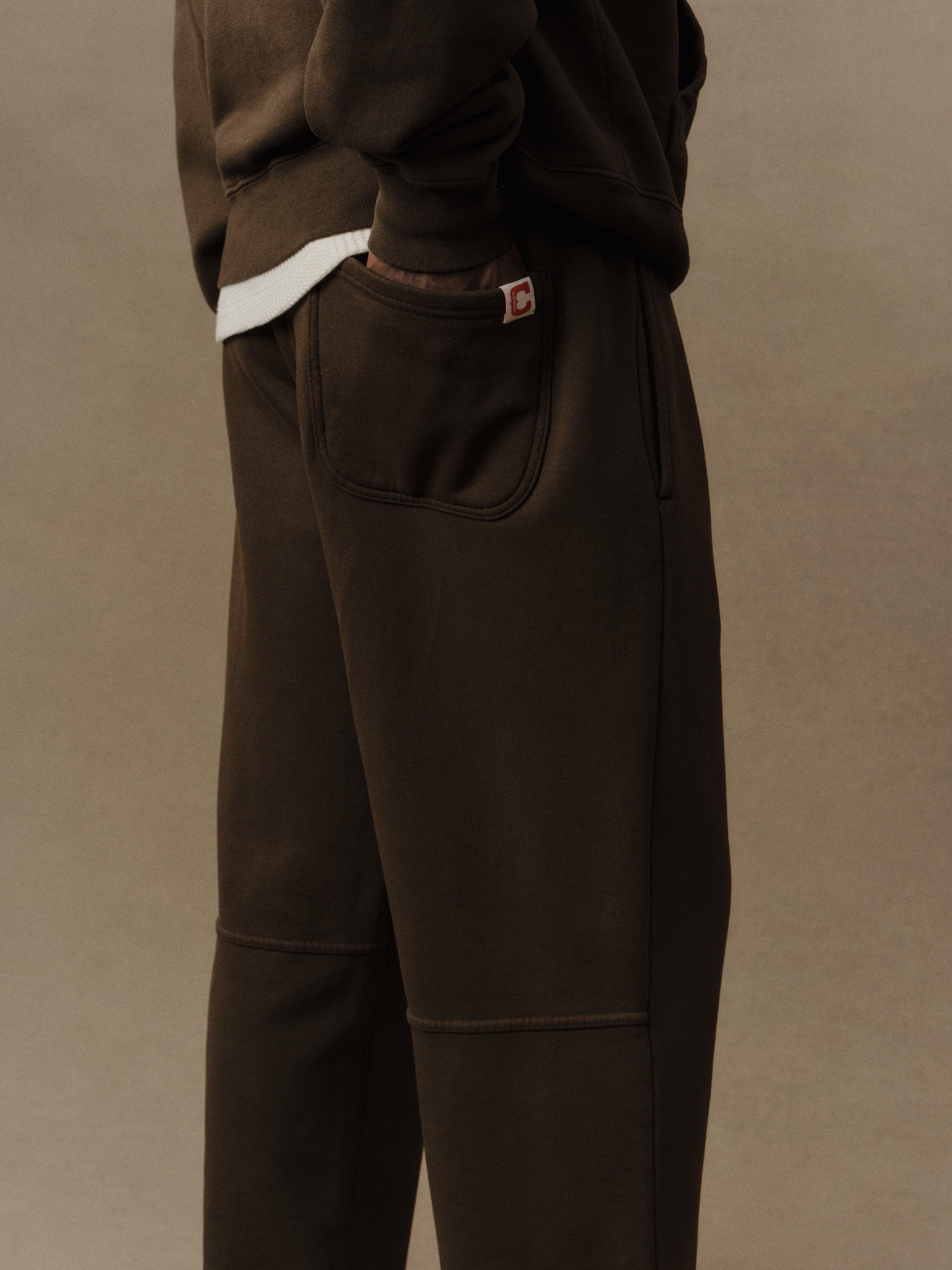 American Classic Sweatpants (Chocolate) - Image 5