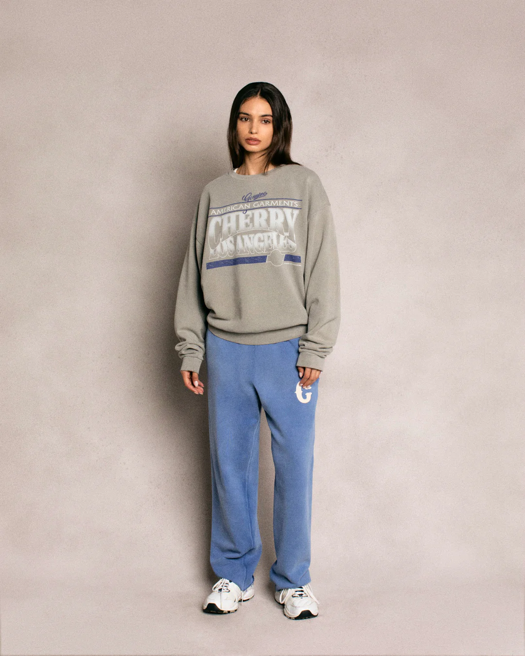 American Garments Crewneck (Smoke) - Image 3