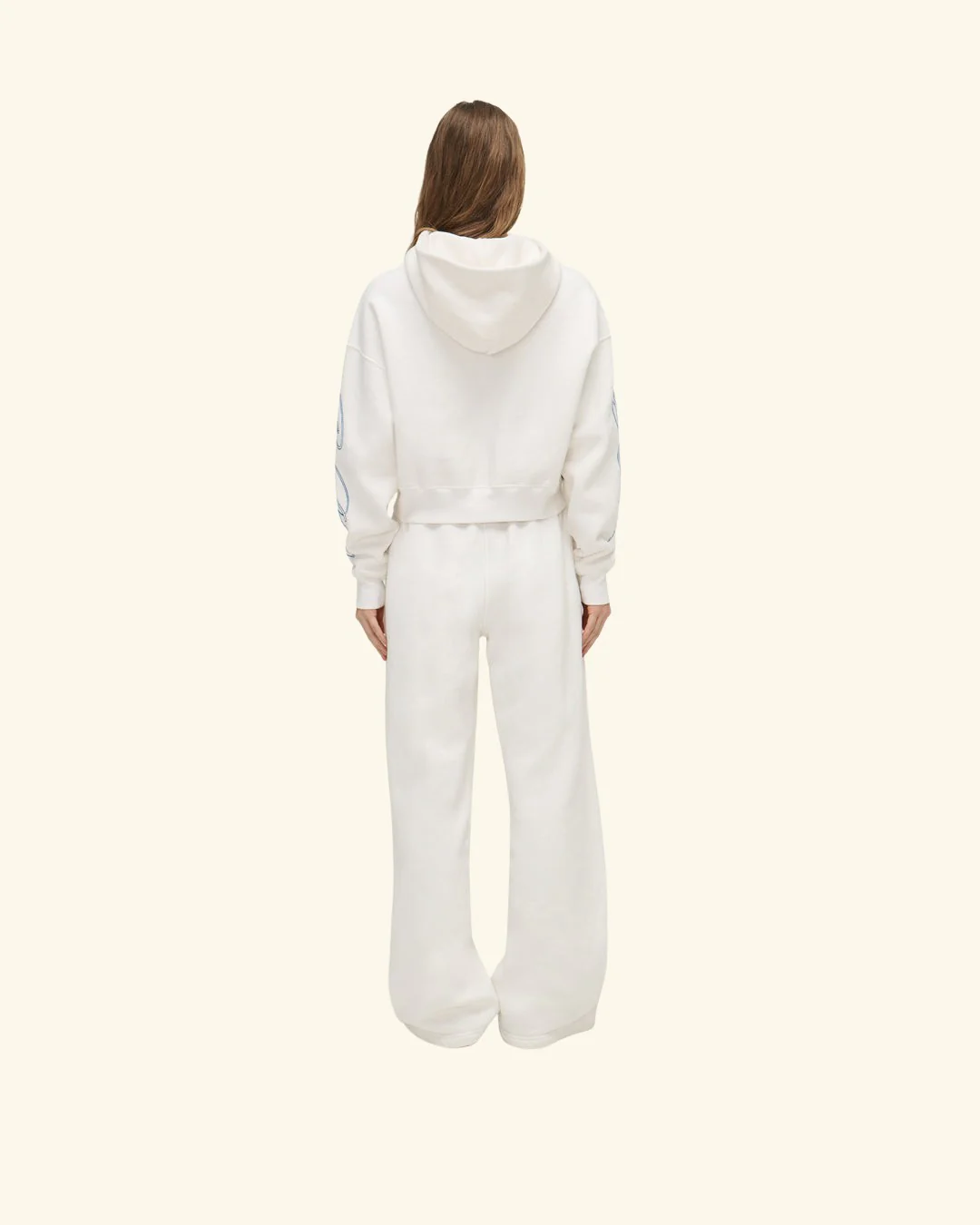 American Star Women's Sweatpants (Vintage White) - Image 6