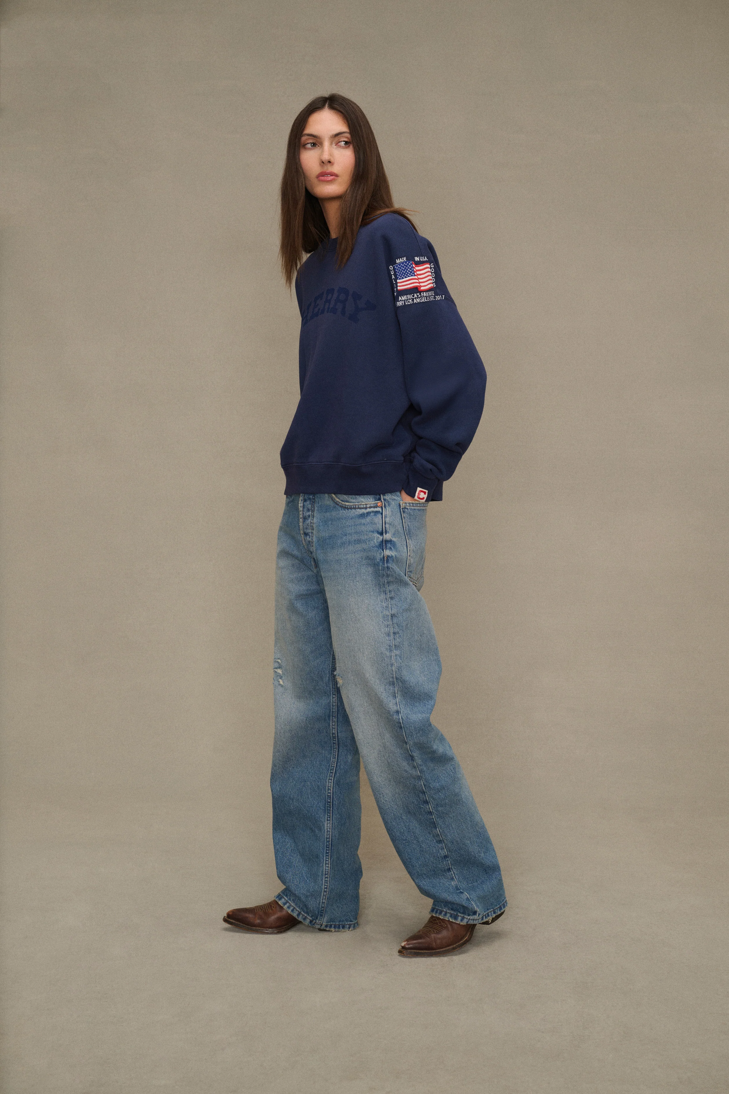 America's Favorite Crewneck (Navy) - Image 5