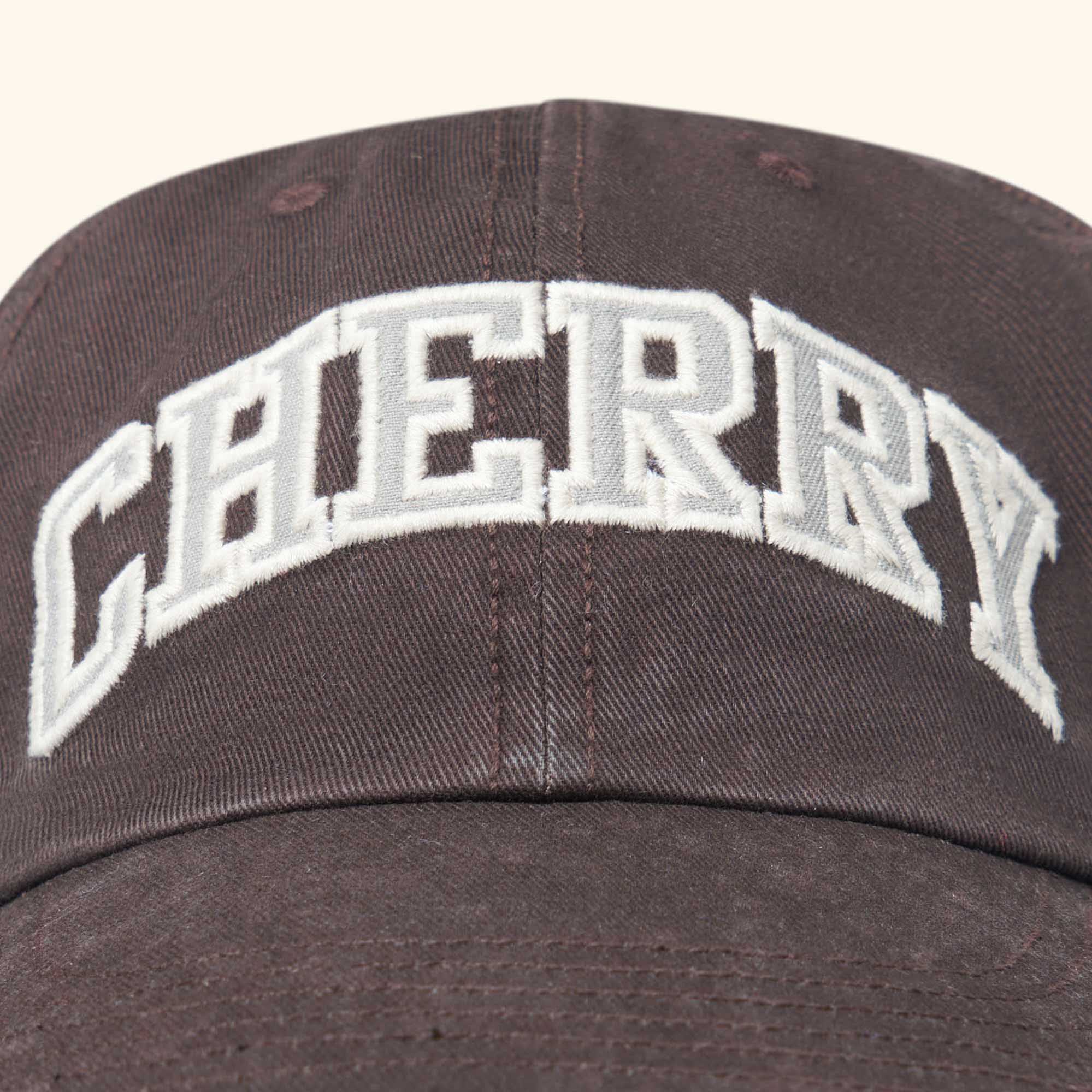 Applique 6 Panel Hat (Chocolate) - Image 4