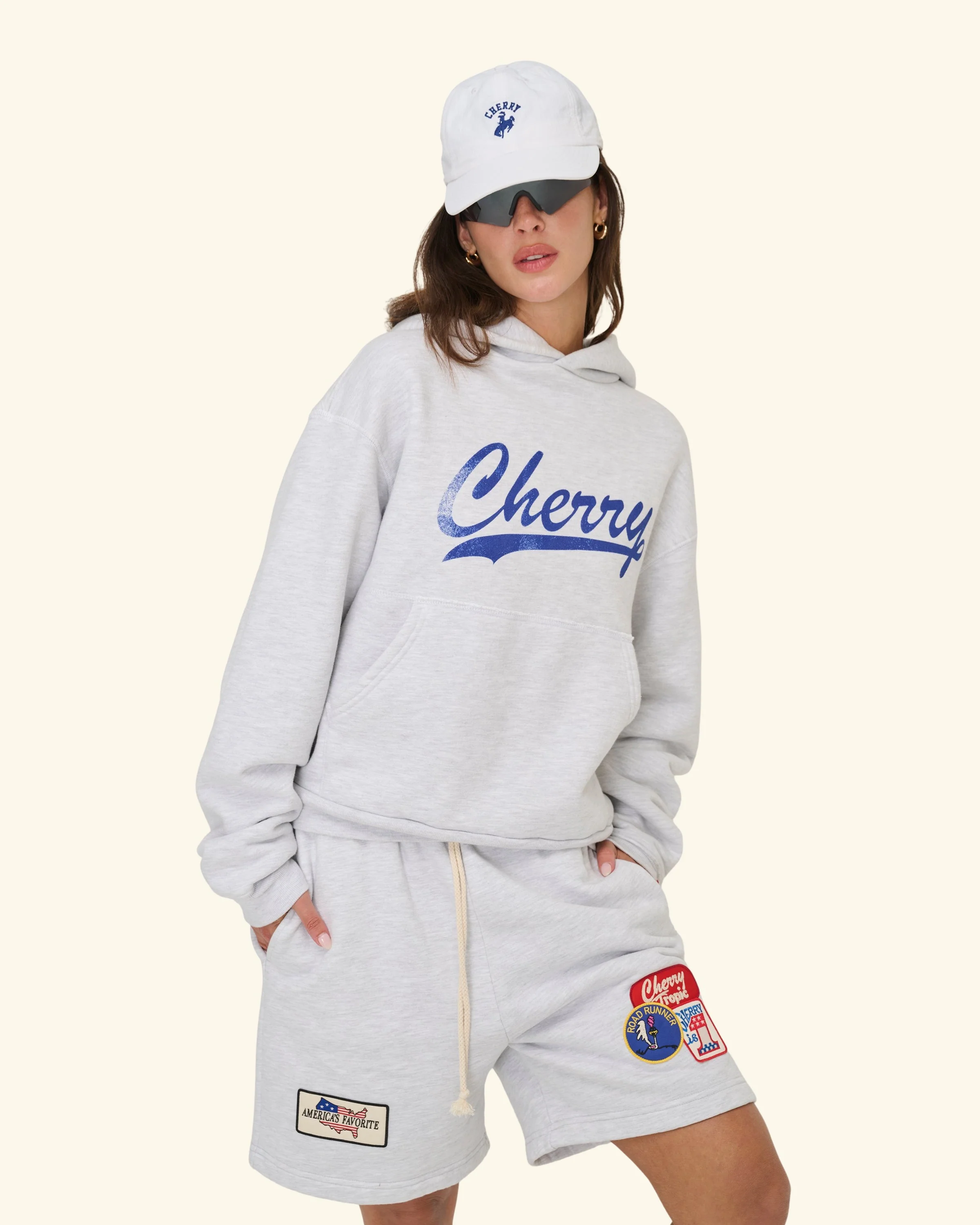 Athletic Hoodie (White Heather) - Image 3