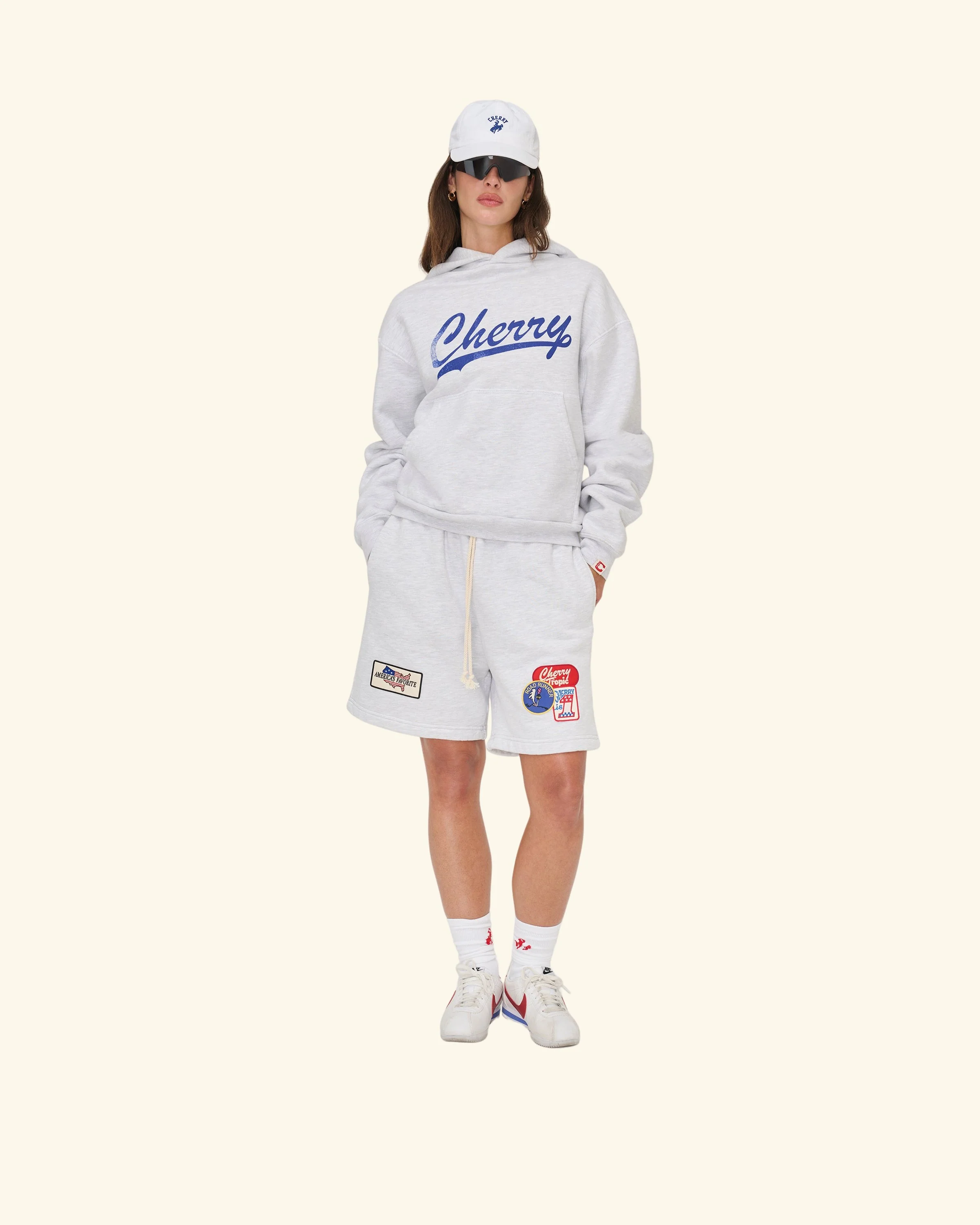 Athletic Hoodie (White Heather) - Image 5