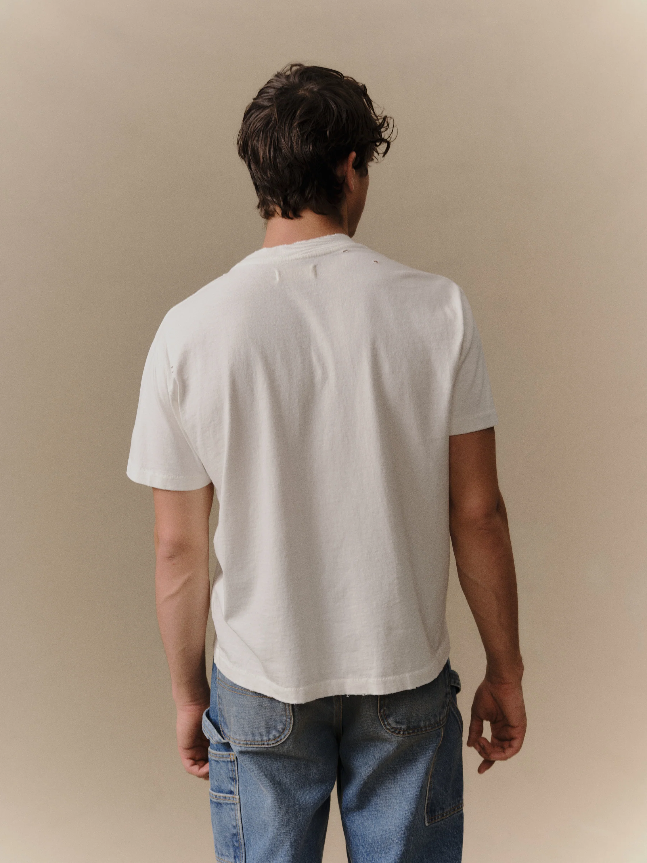 Back Lot Classic T-Shirt (Vintage White) - Image 4