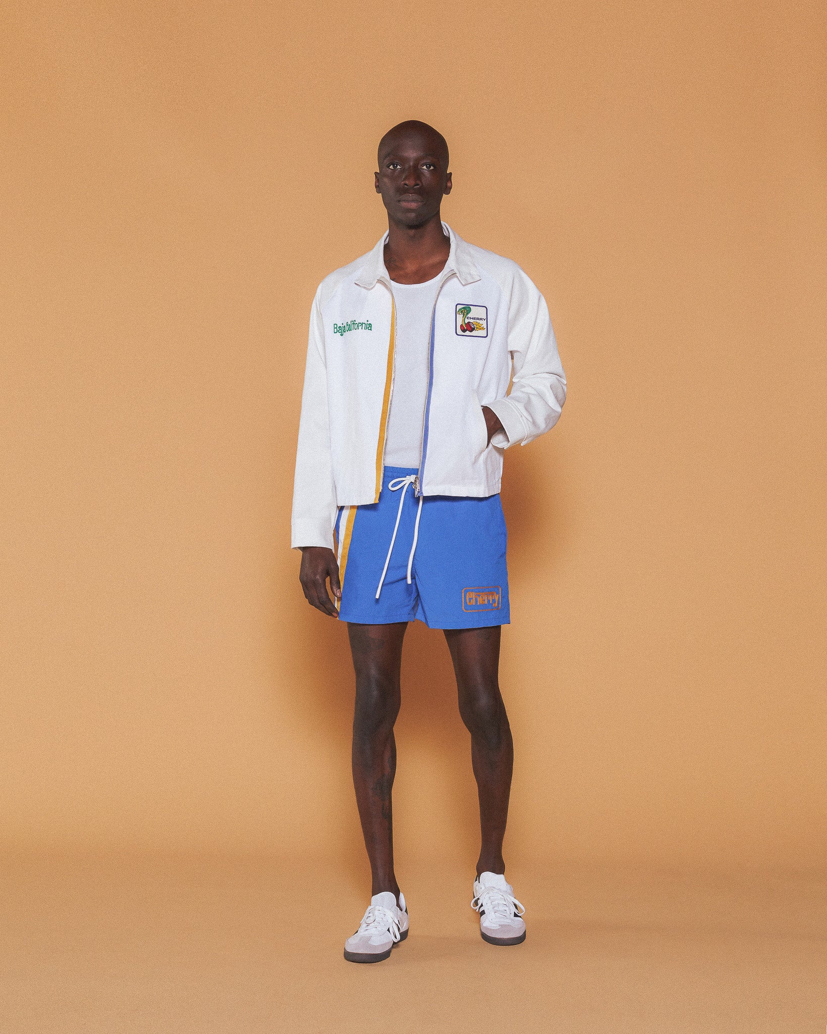 Baja Drag Strip Jacket (White) - Image 4