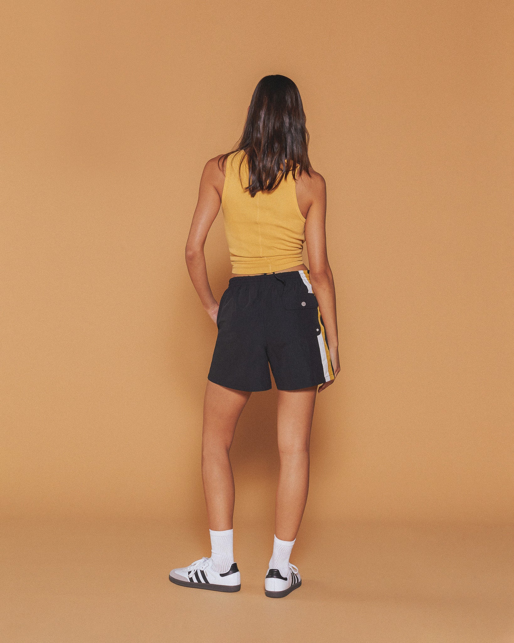 Baja Drag Strip Swim Short (Black) - Image 4