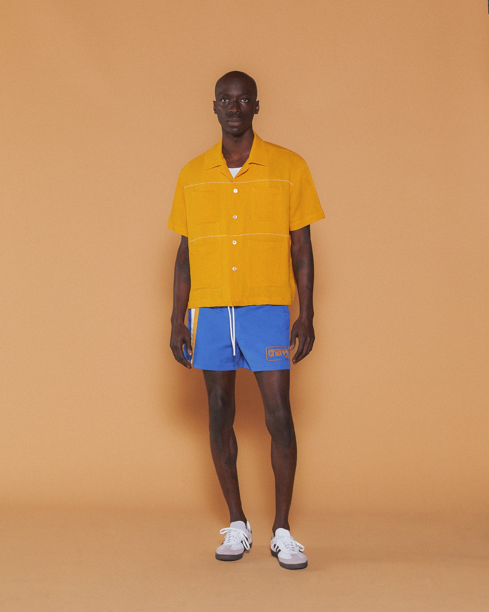 Baja Drag Strip Swim Short (Blue) - Image 2