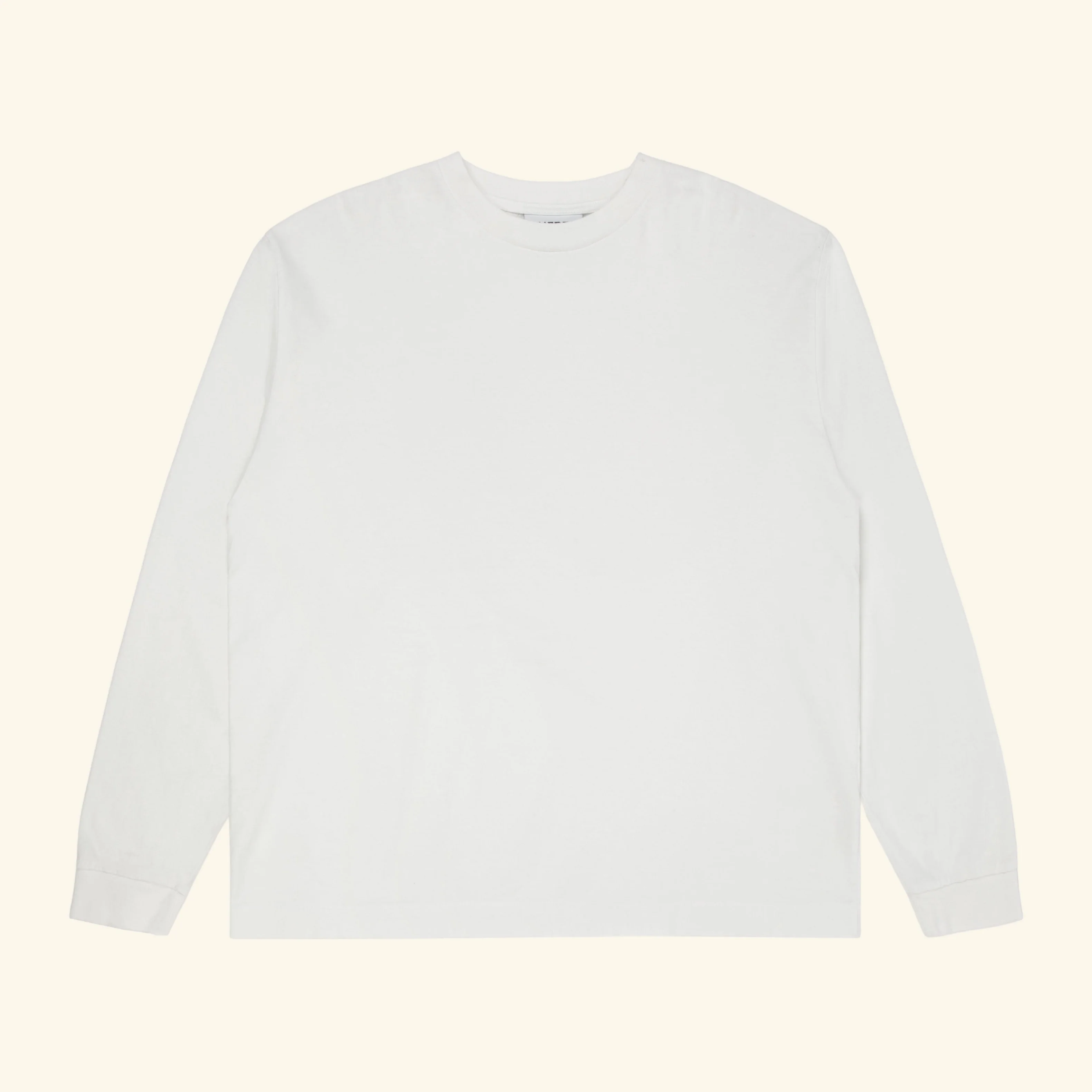 Basic L/S T-Shirt (Vintage White)