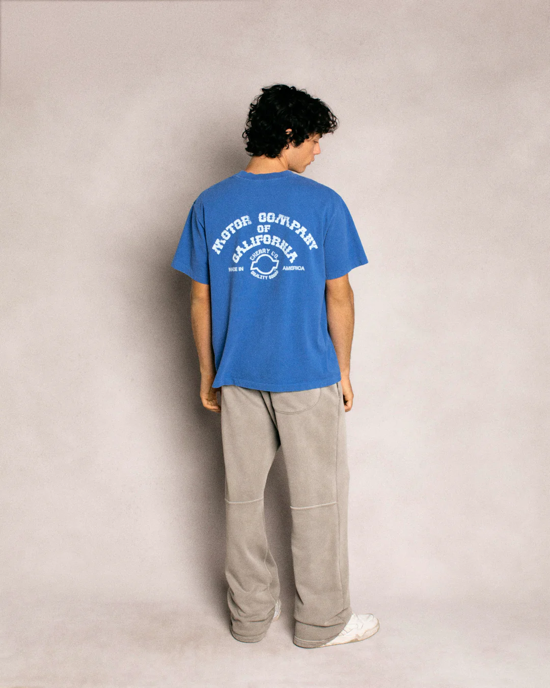 Basic Logo Parachute Sweatpants (Smoke) - Image 4