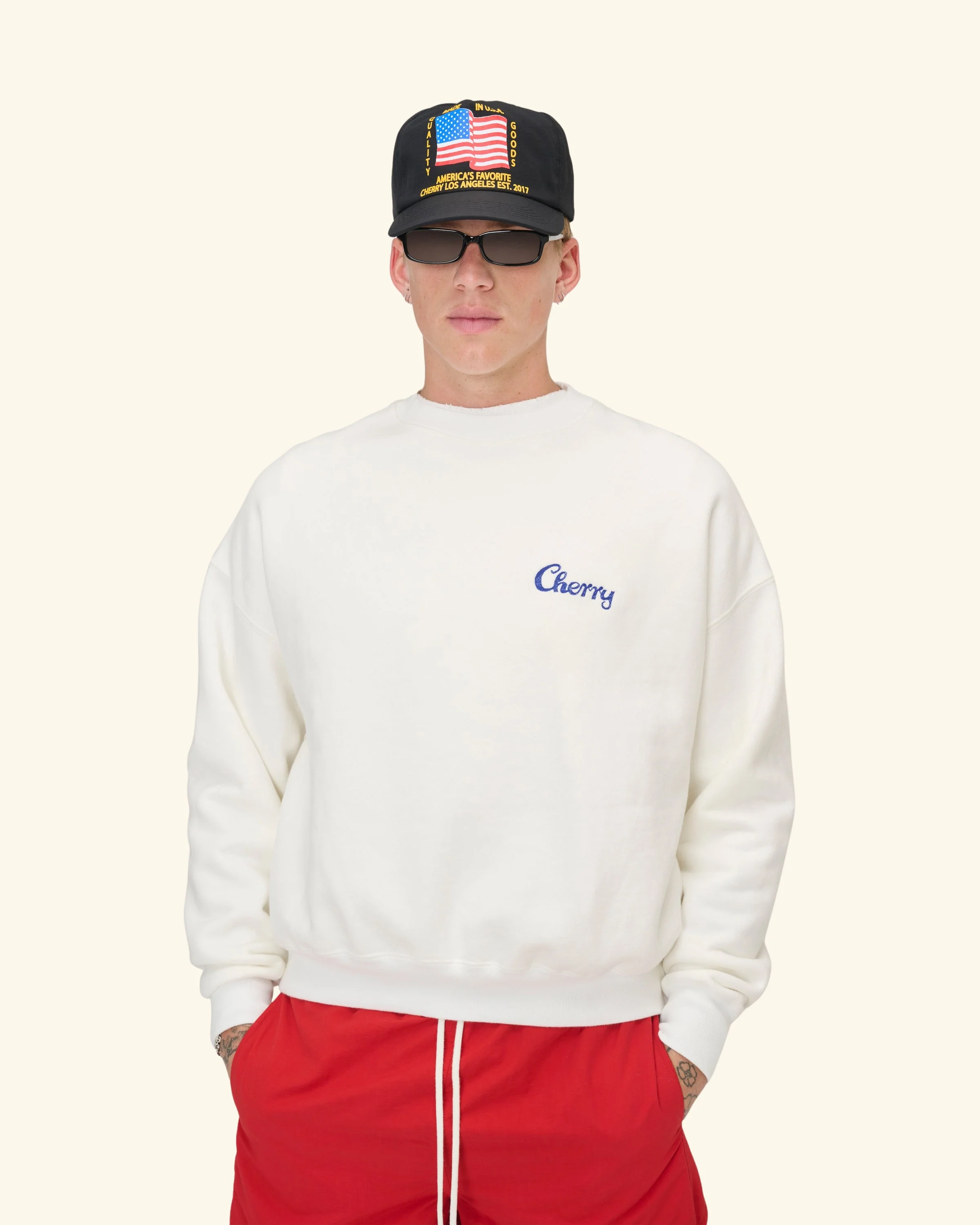 Best Quality Crewneck (Vintage White) - Image 2