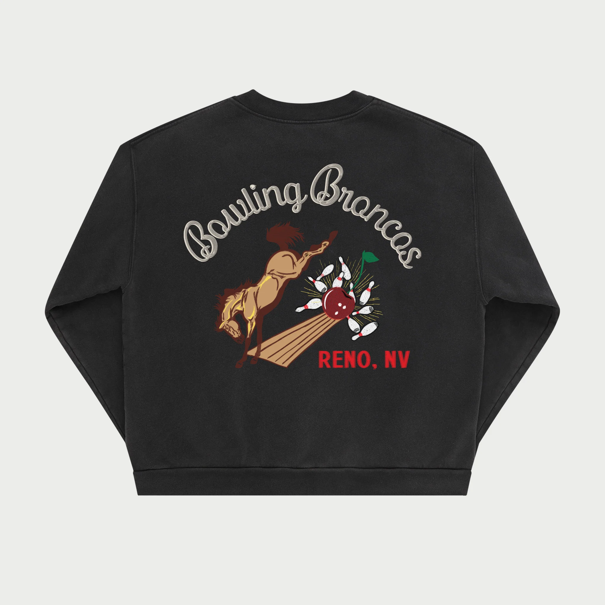 Bowling Broncos Crewneck - Image 2