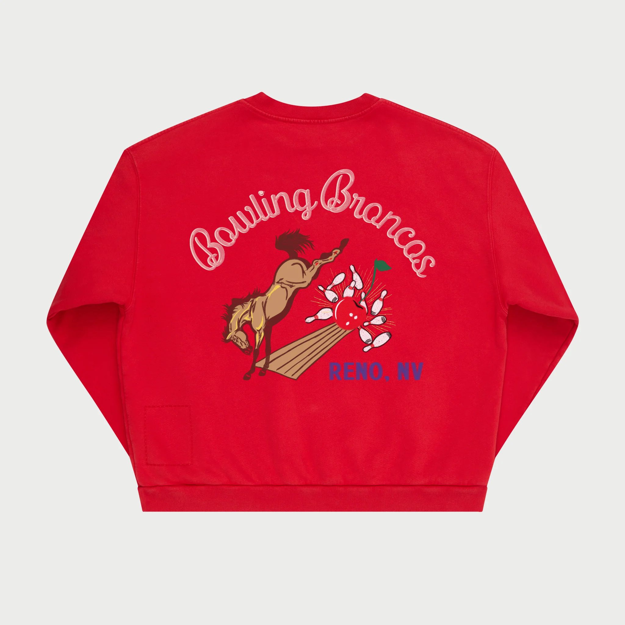 Bowling Broncos Crewneck - Image 2