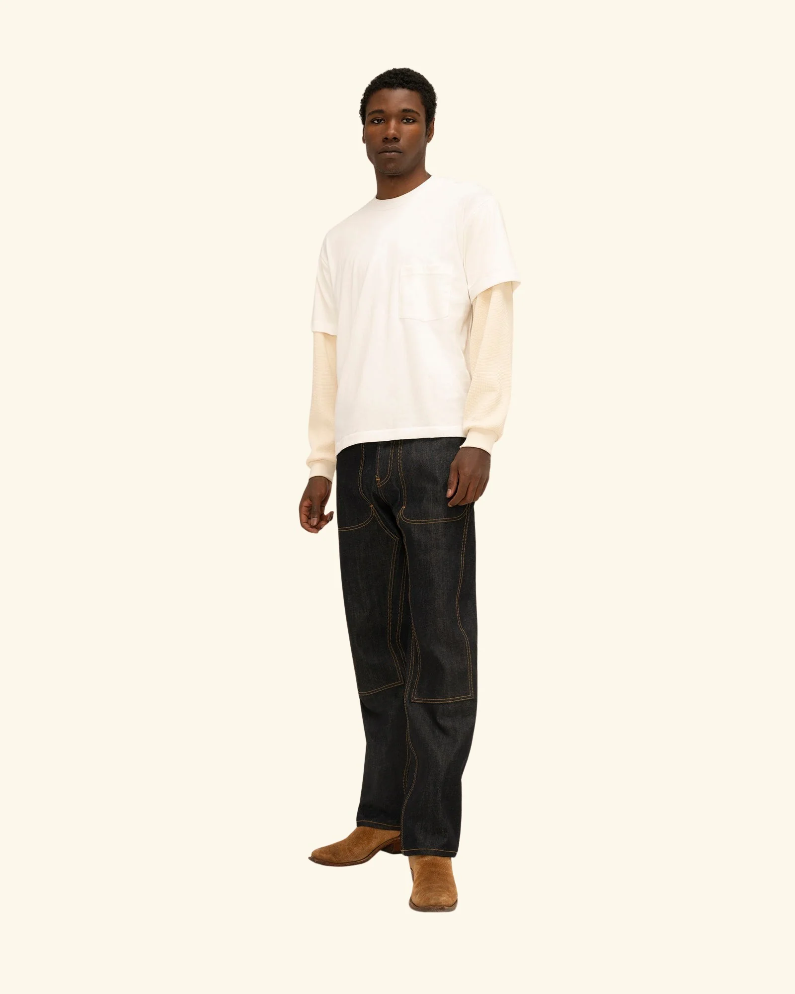 Truck Boxy Pocket Thermal L/S Tee - Image 5