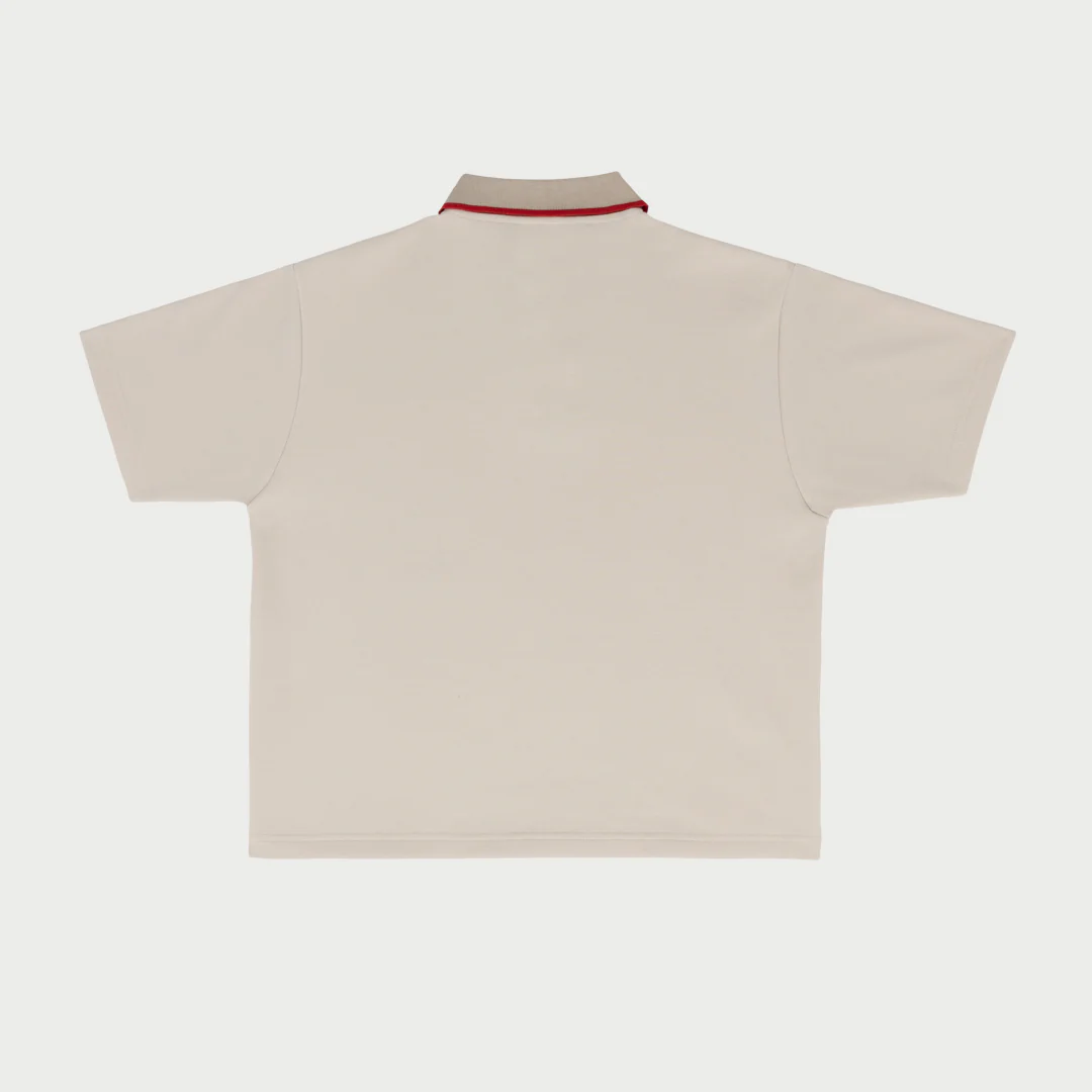 Boxy Polo (Cream) - Image 4