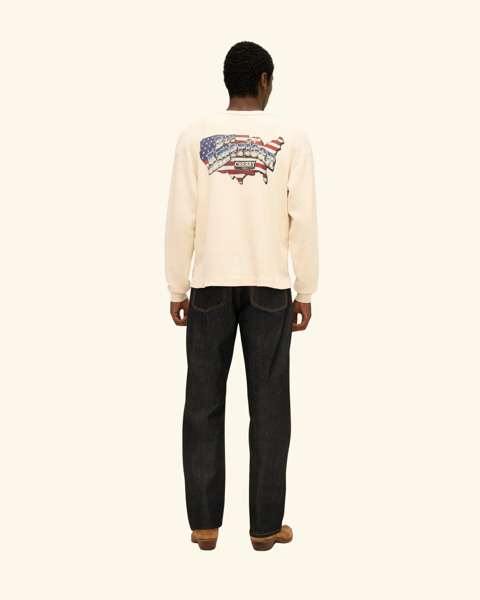 Buckle Back Denim Double Knees - Image 6