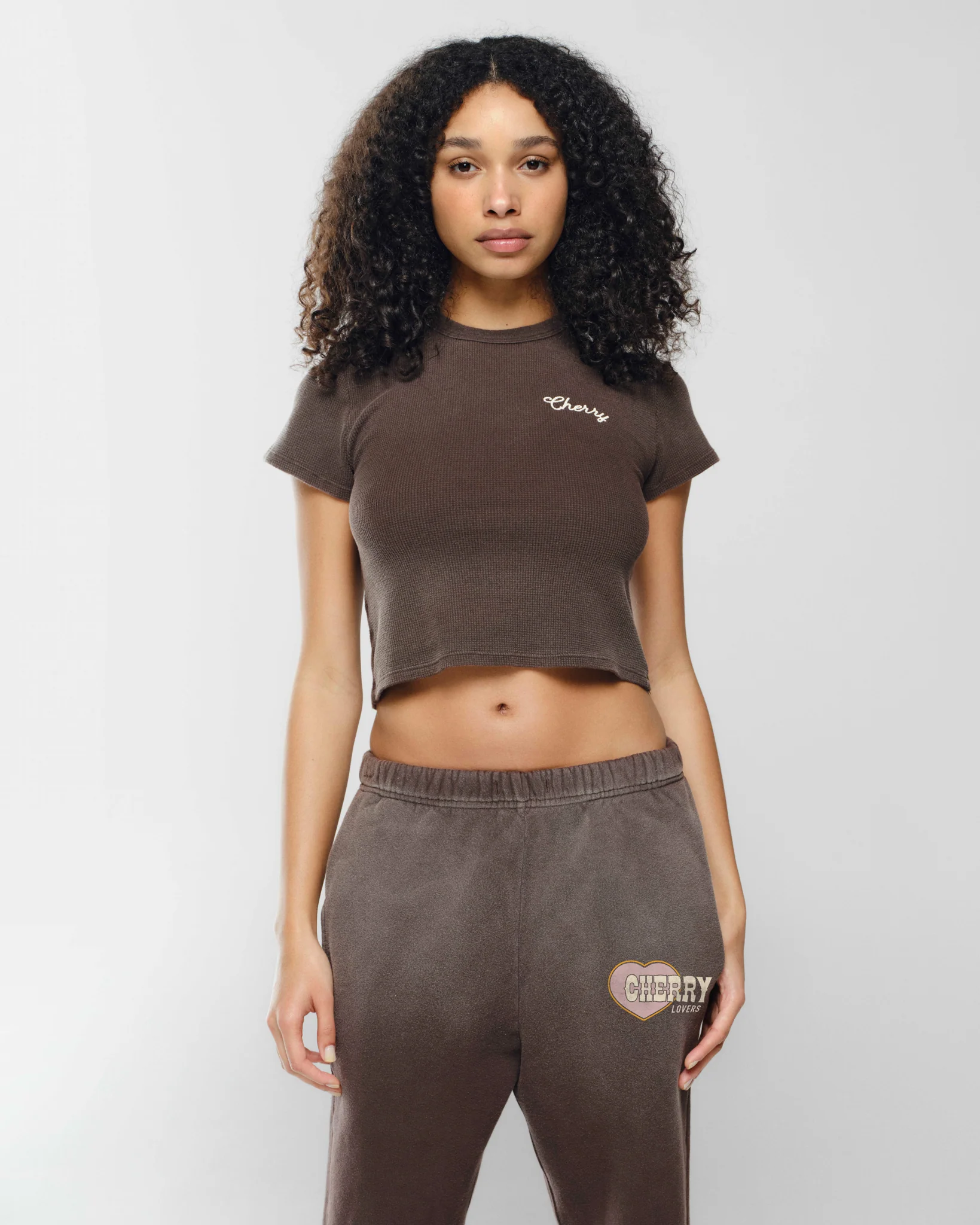 Built to Love Thermal Baby Tee (Espresso) - Image 5