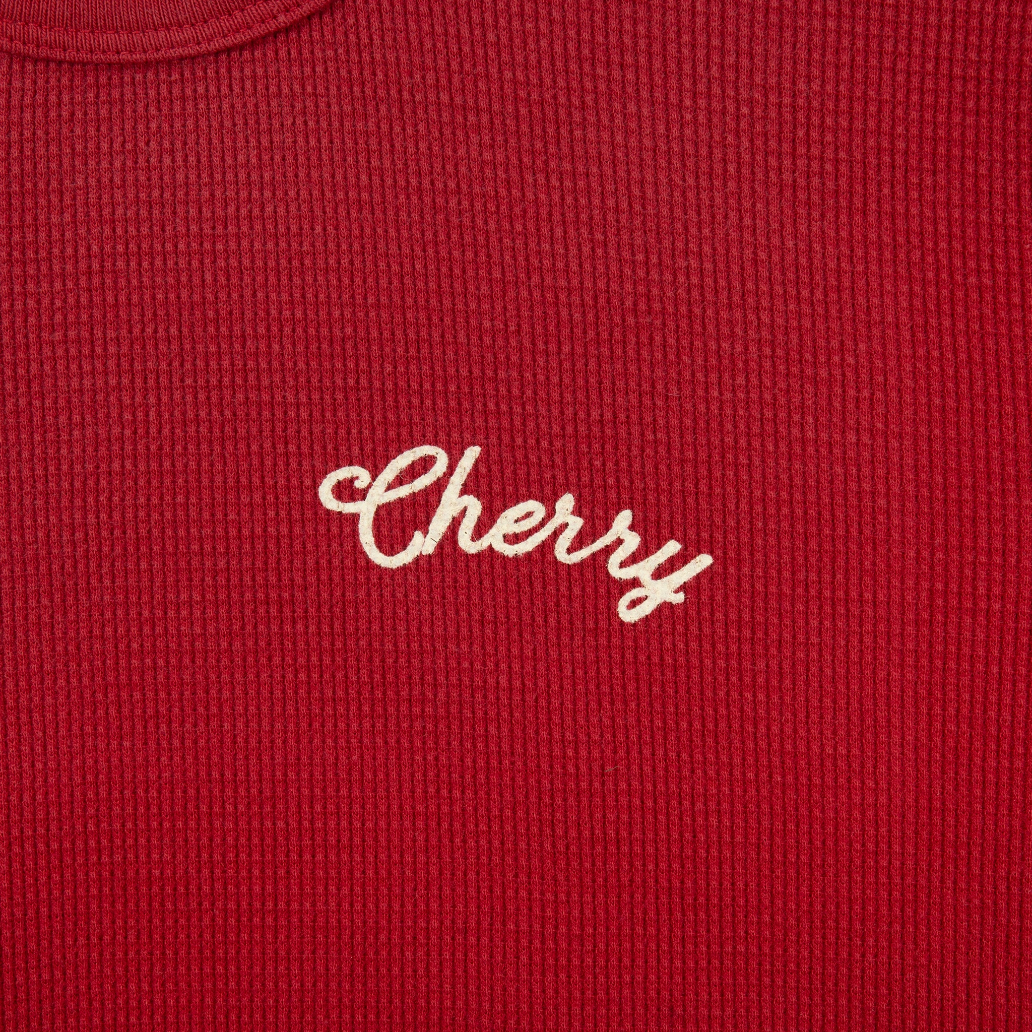 Built to Love Thermal Baby Tee (Red) - Image 3