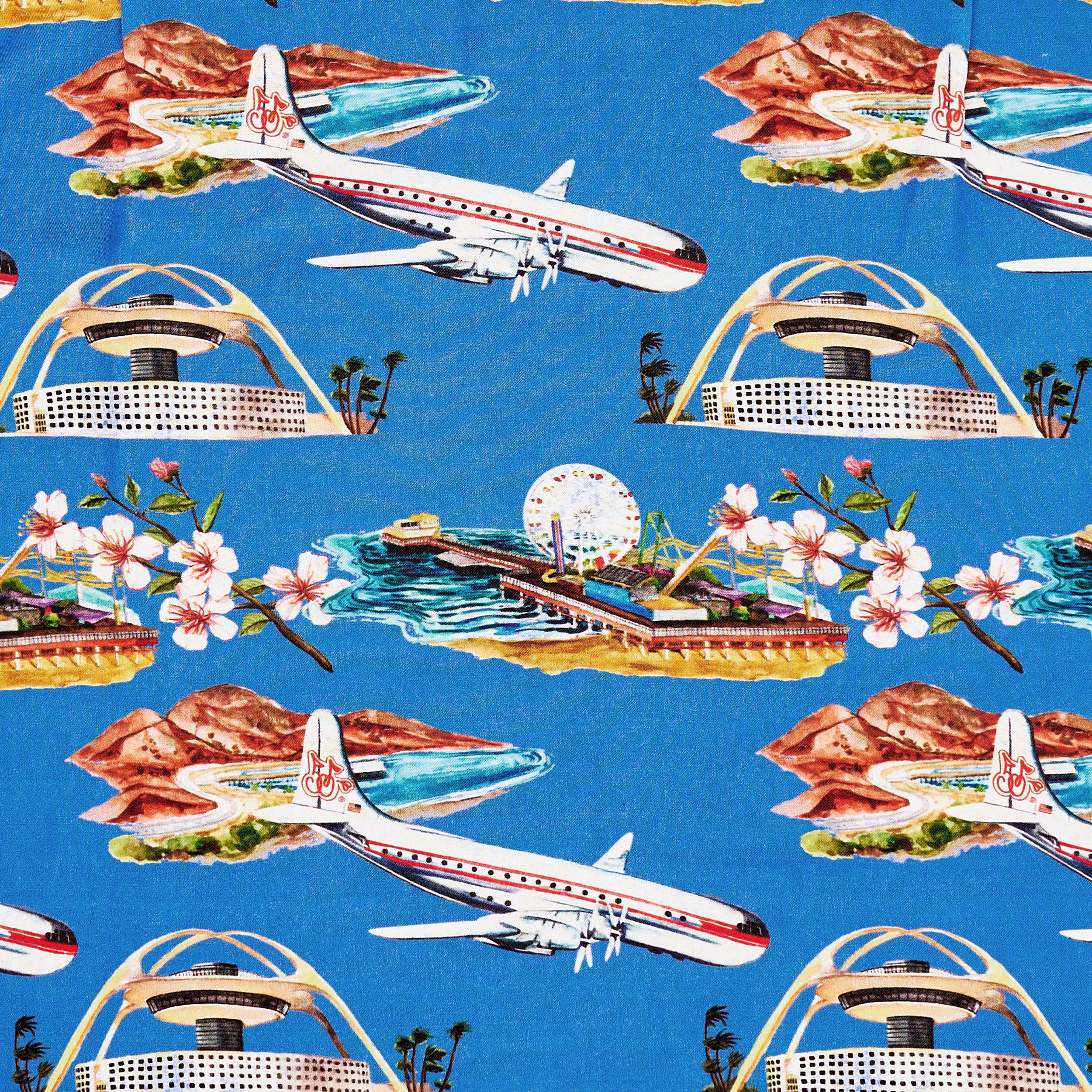 California Vacation Shirt (Blue) - Image 4