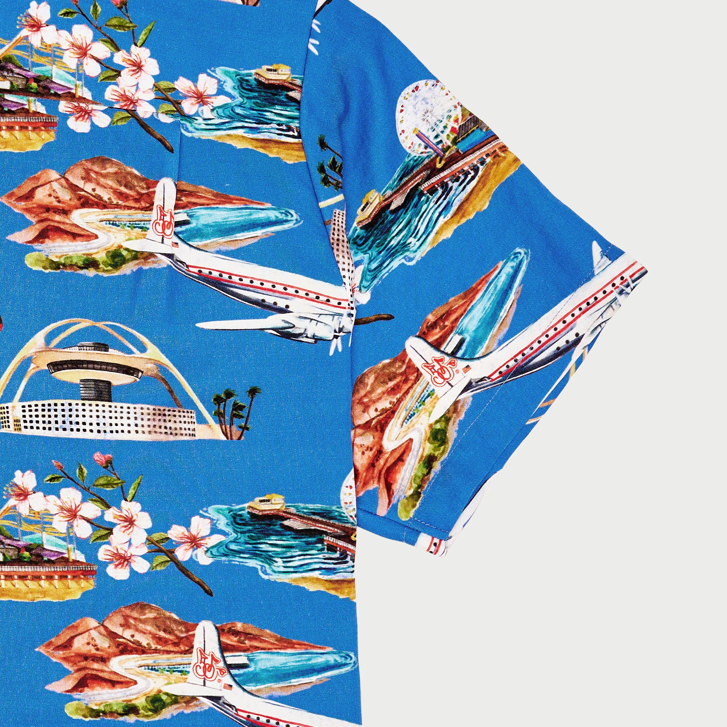 California Vacation Shirt (Blue) - Image 7