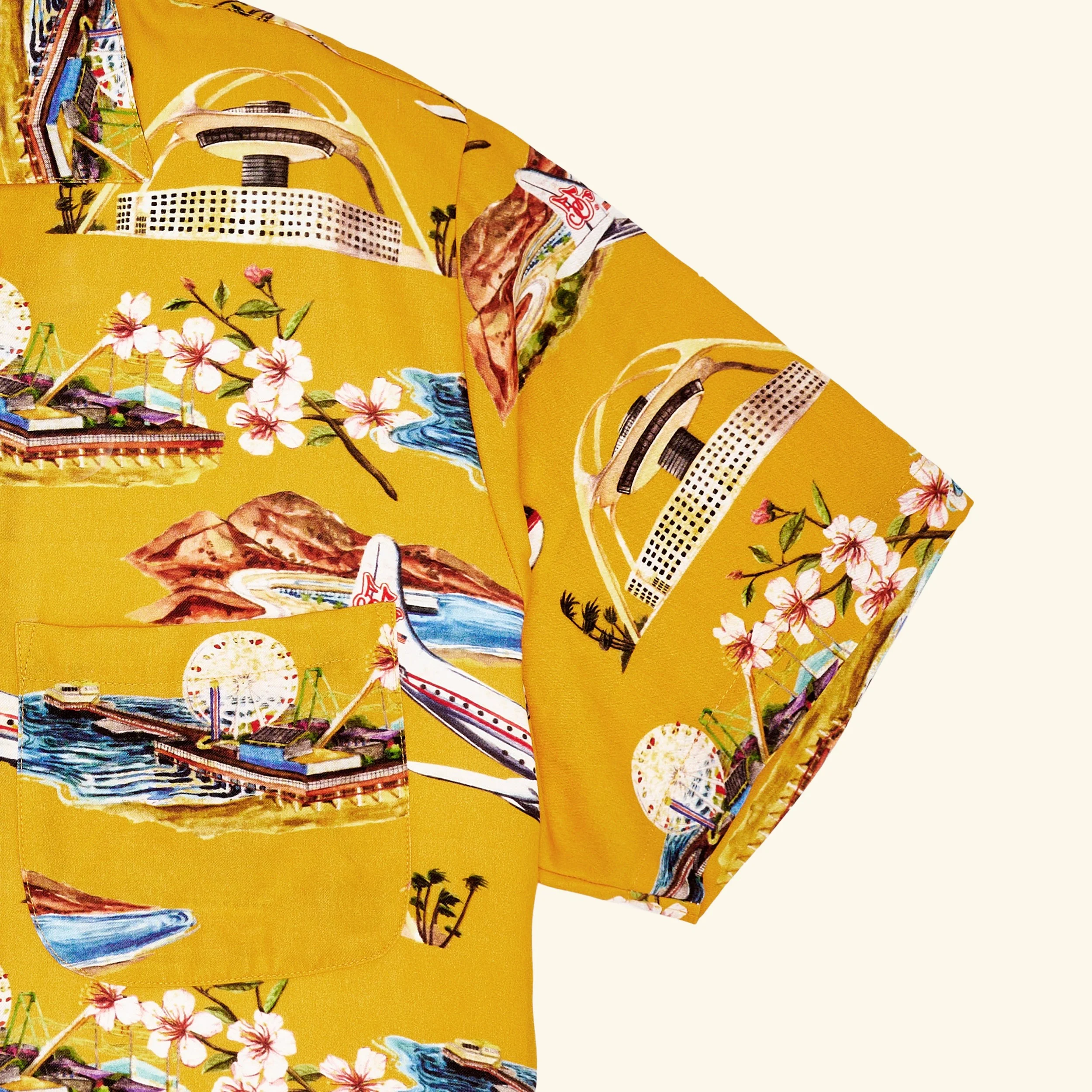 California Vacation Shirt (Gold) - Image 6