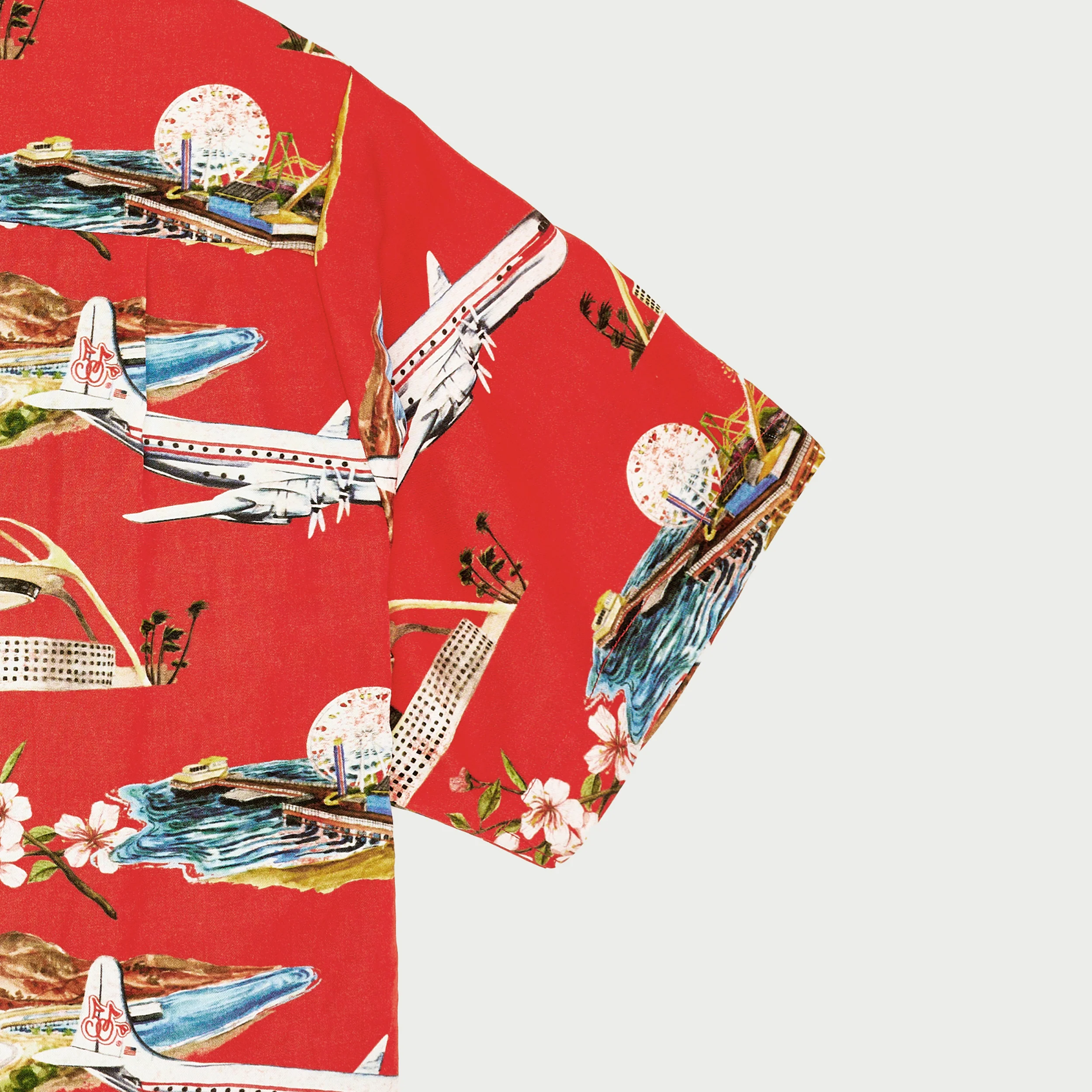 California Vacation Shirt (Red) - Image 6