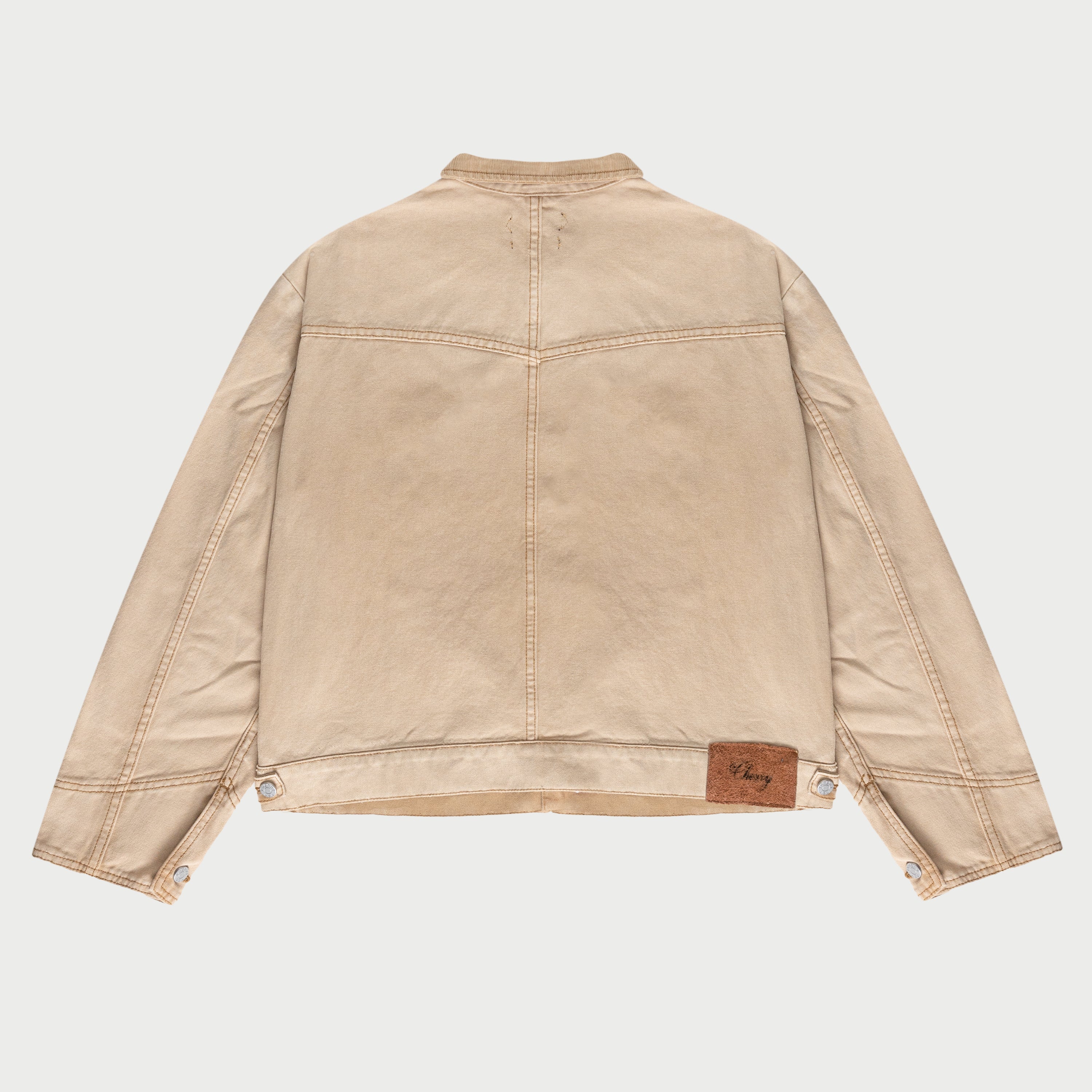 Canvas Mechanic Jacket (Sand)) - Image 2