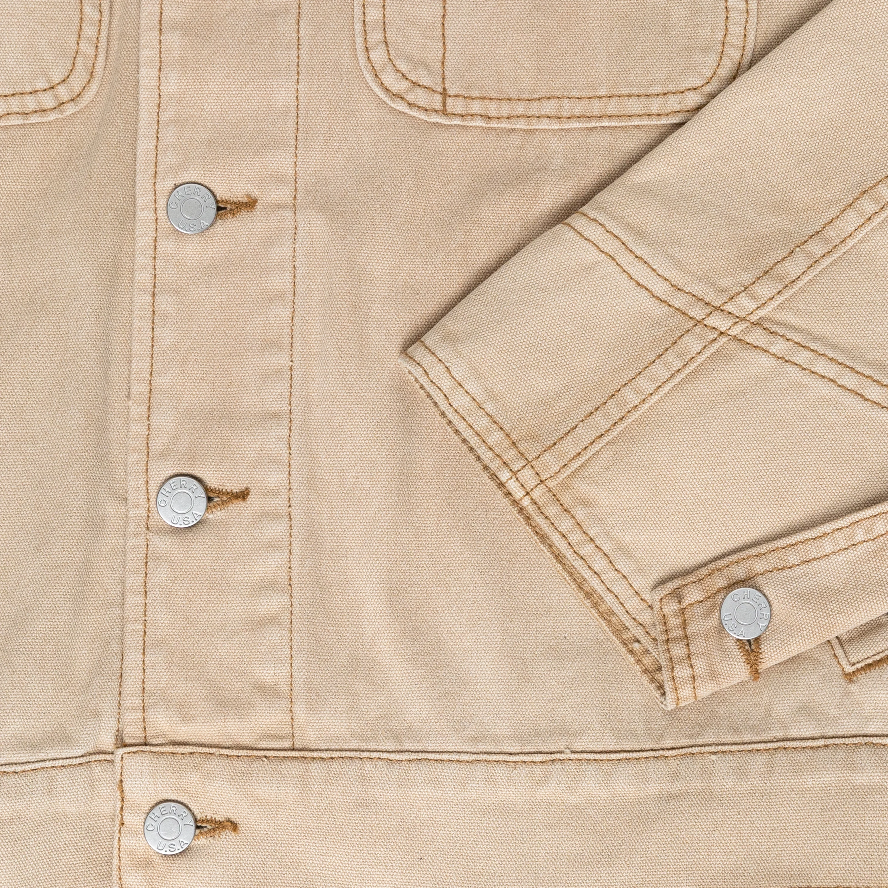 Canvas Mechanic Jacket (Sand)) - Image 3