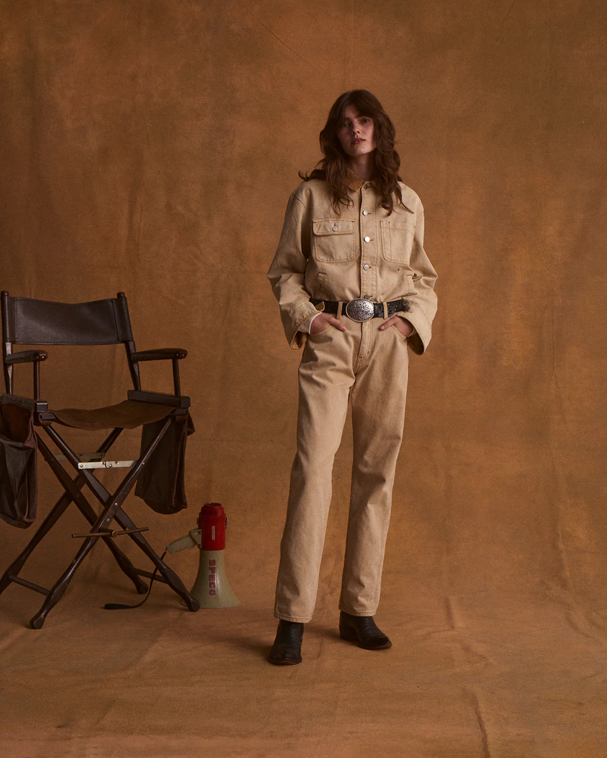 Canvas Mechanic Jacket (Sand)) - Image 4
