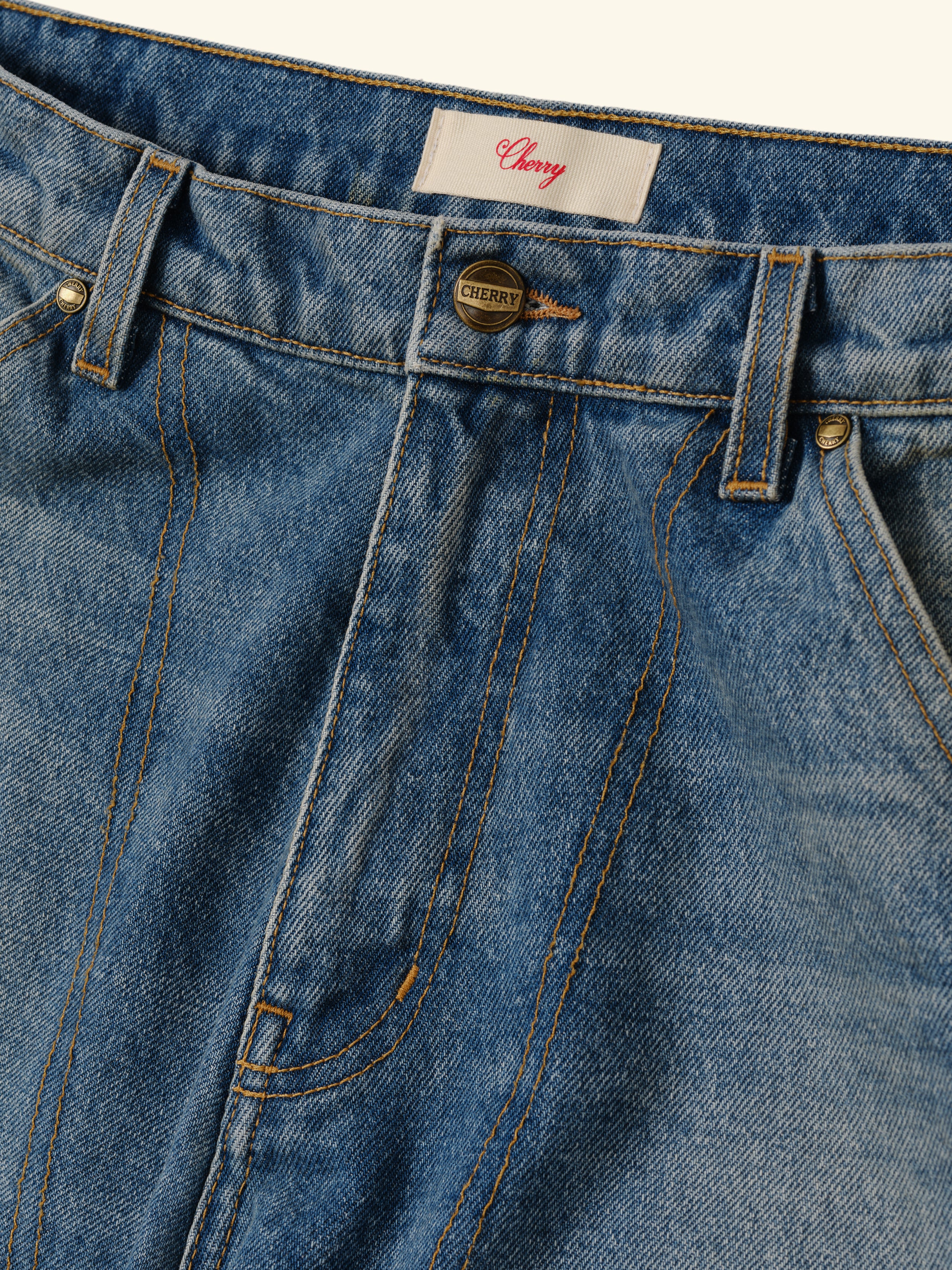 Denim Carpenter Pant (Medium Wash) - Image 6