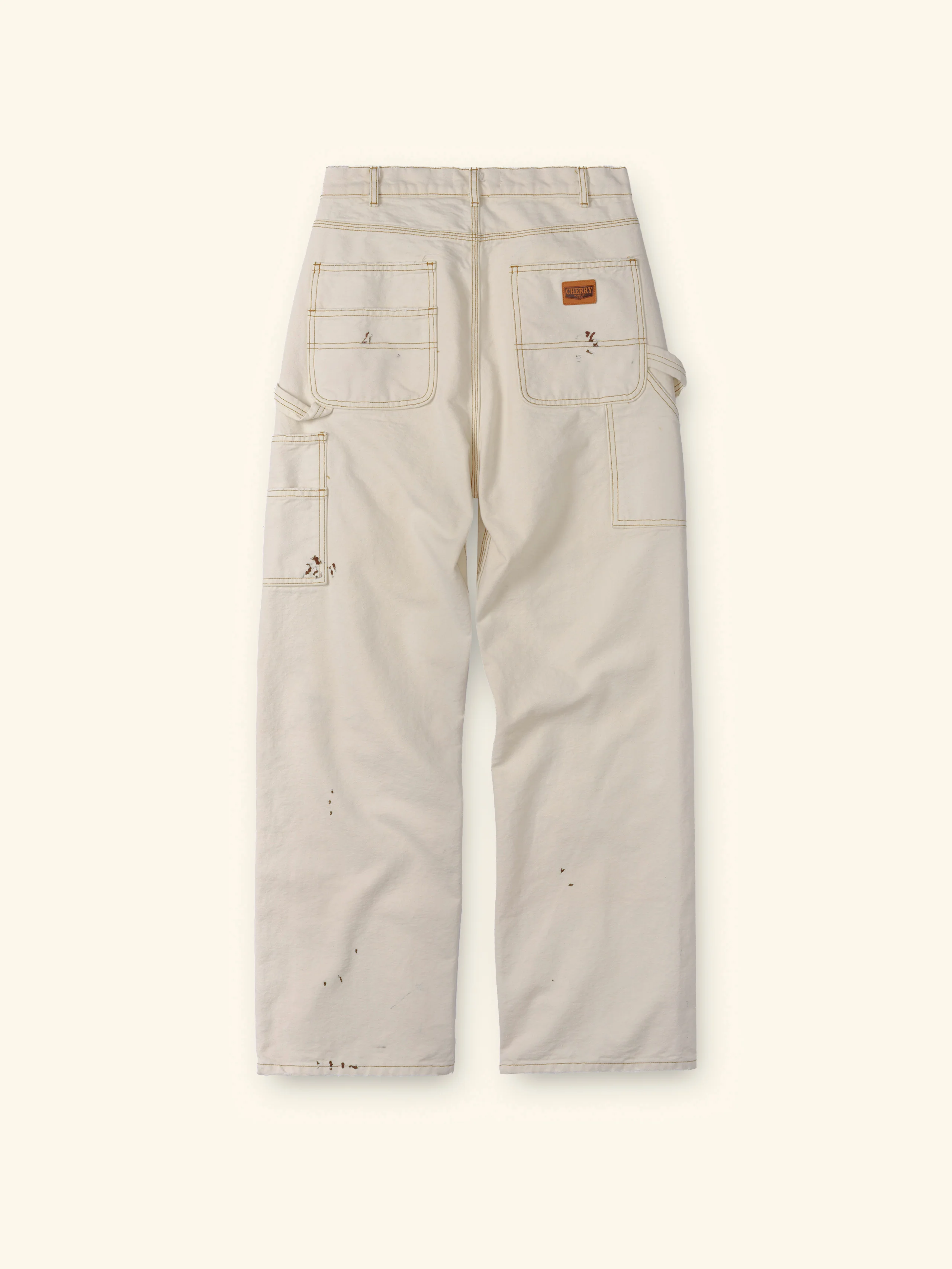 Canvas Carpenter Pant (Vintage White) - Image 4