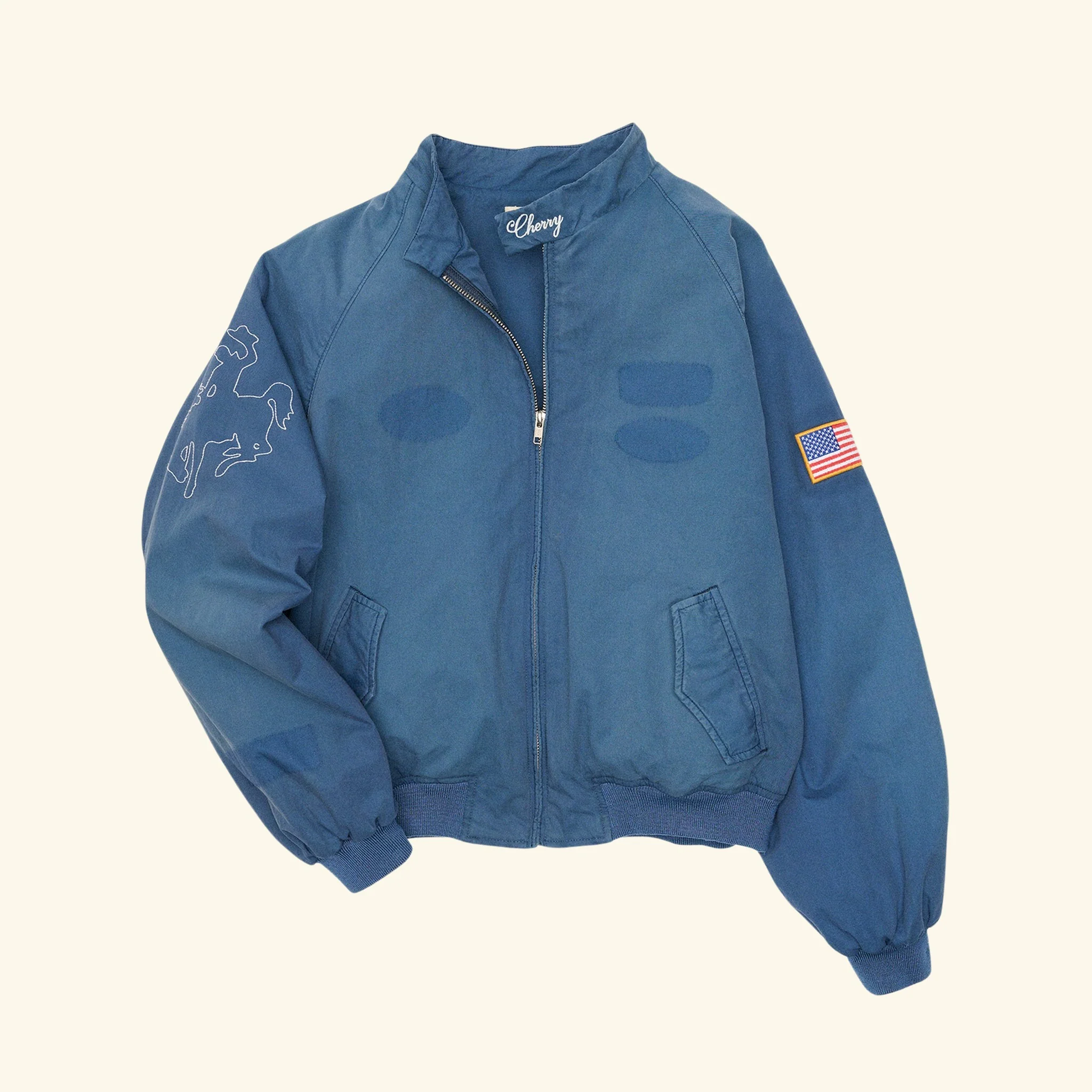 Championship Jacket (Sun Faded Blue)