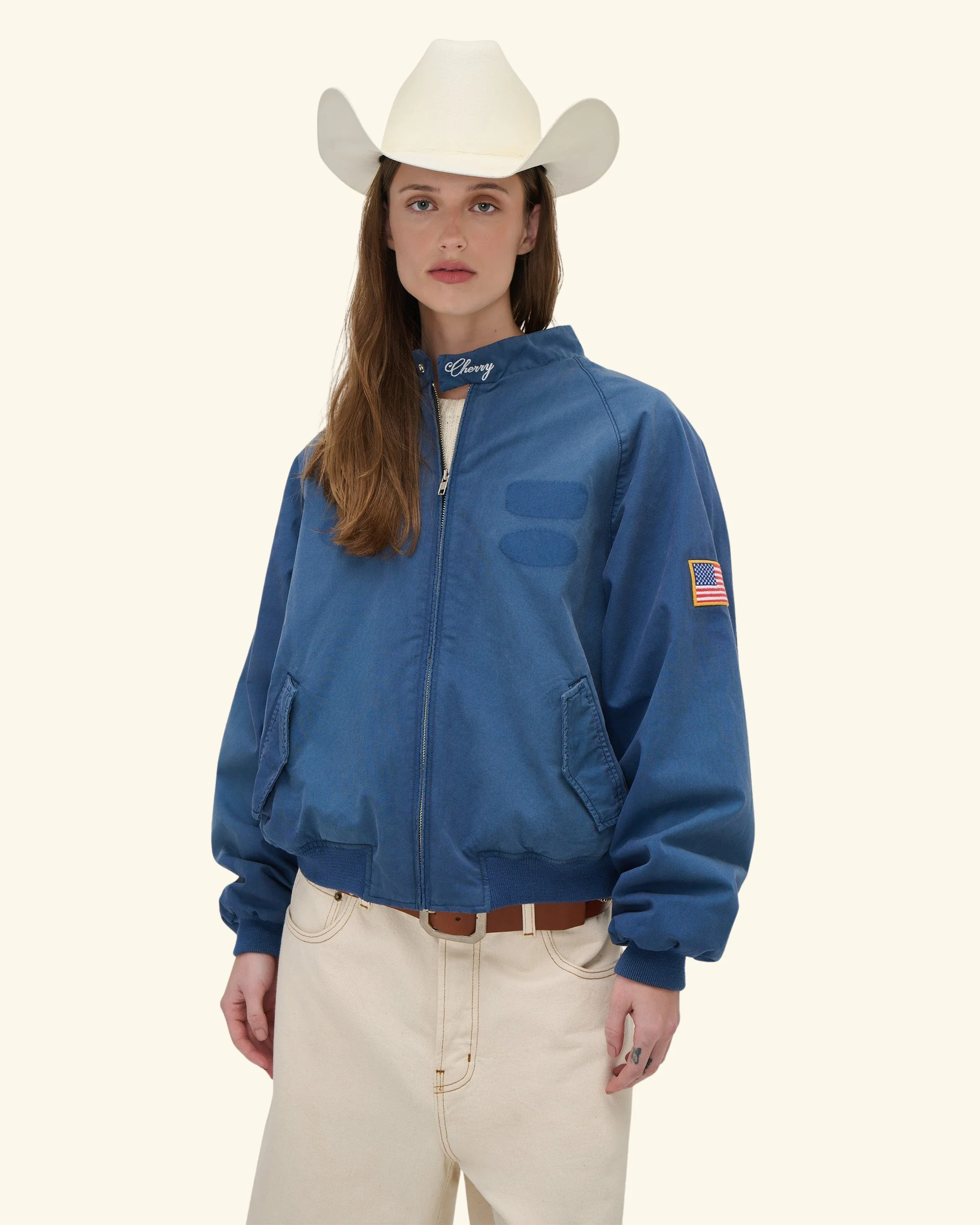 Championship Jacket (Sun Faded Blue) - Image 10