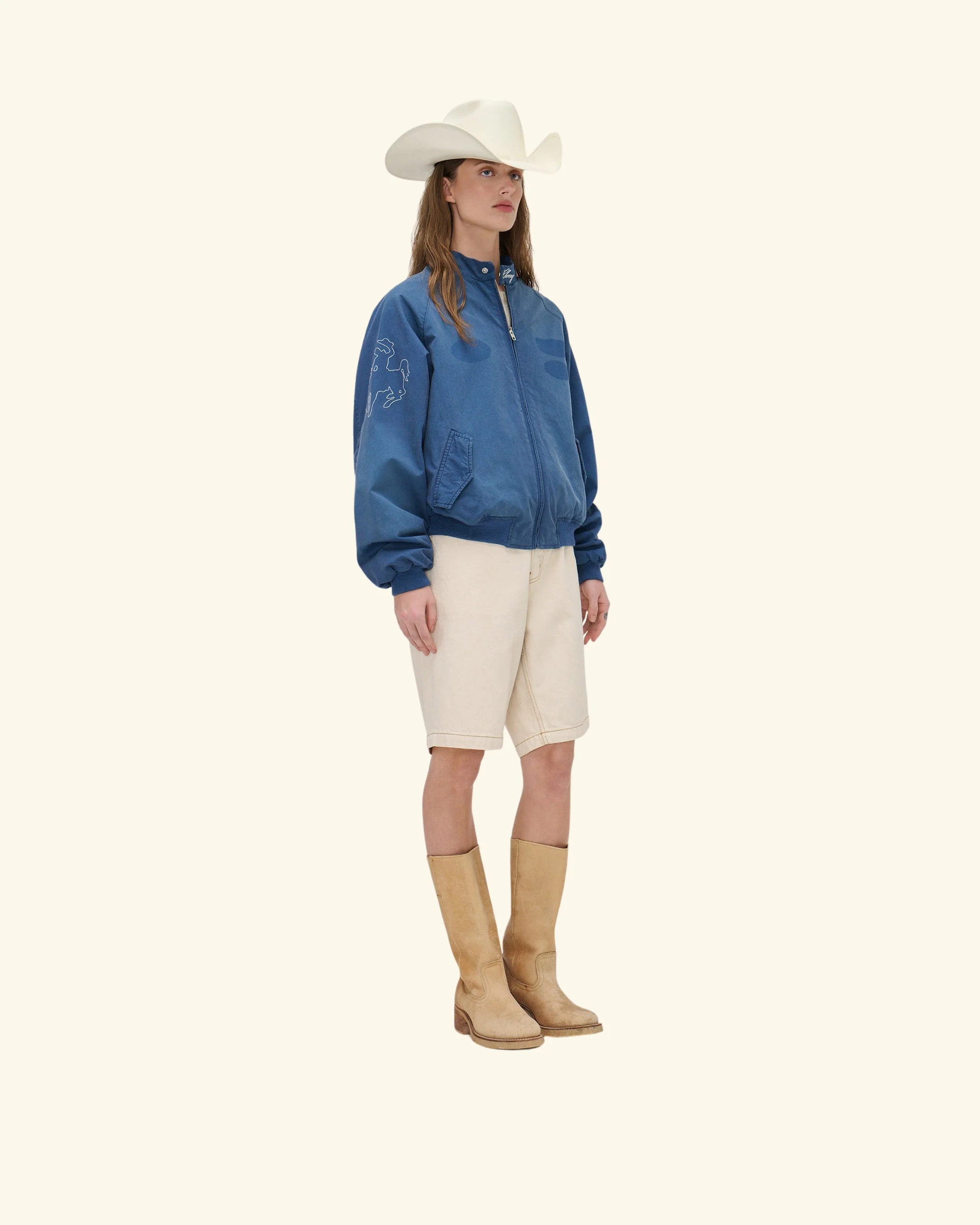 Championship Jacket (Sun Faded Blue) - Image 6