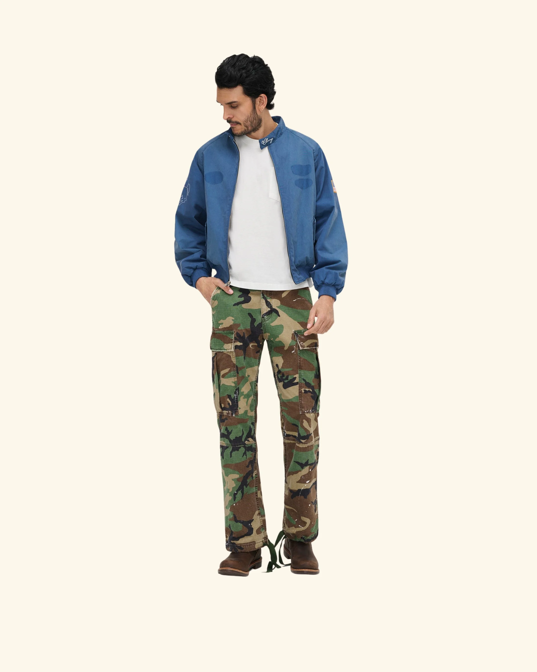 Championship Jacket (Sun Faded Blue) - Image 8