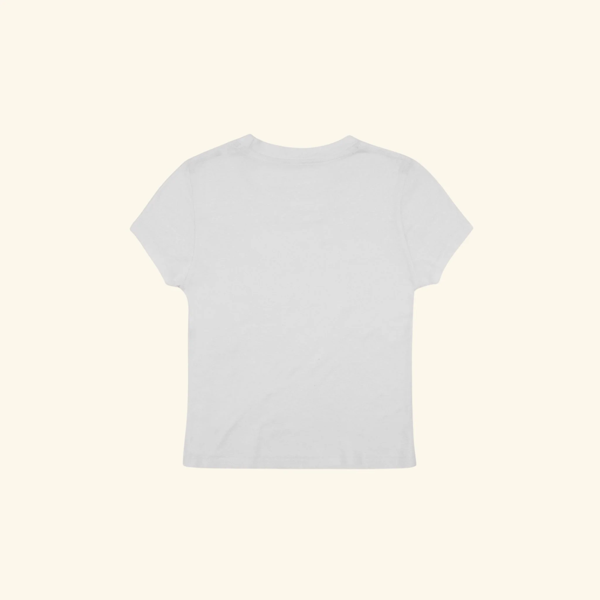 Cherry American Baby Tee (Vintage White) - Image 2