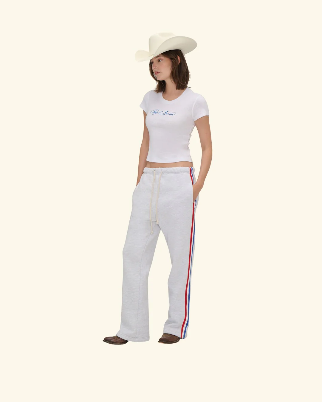 Cherry American Baby Tee (Vintage White) - Image 5